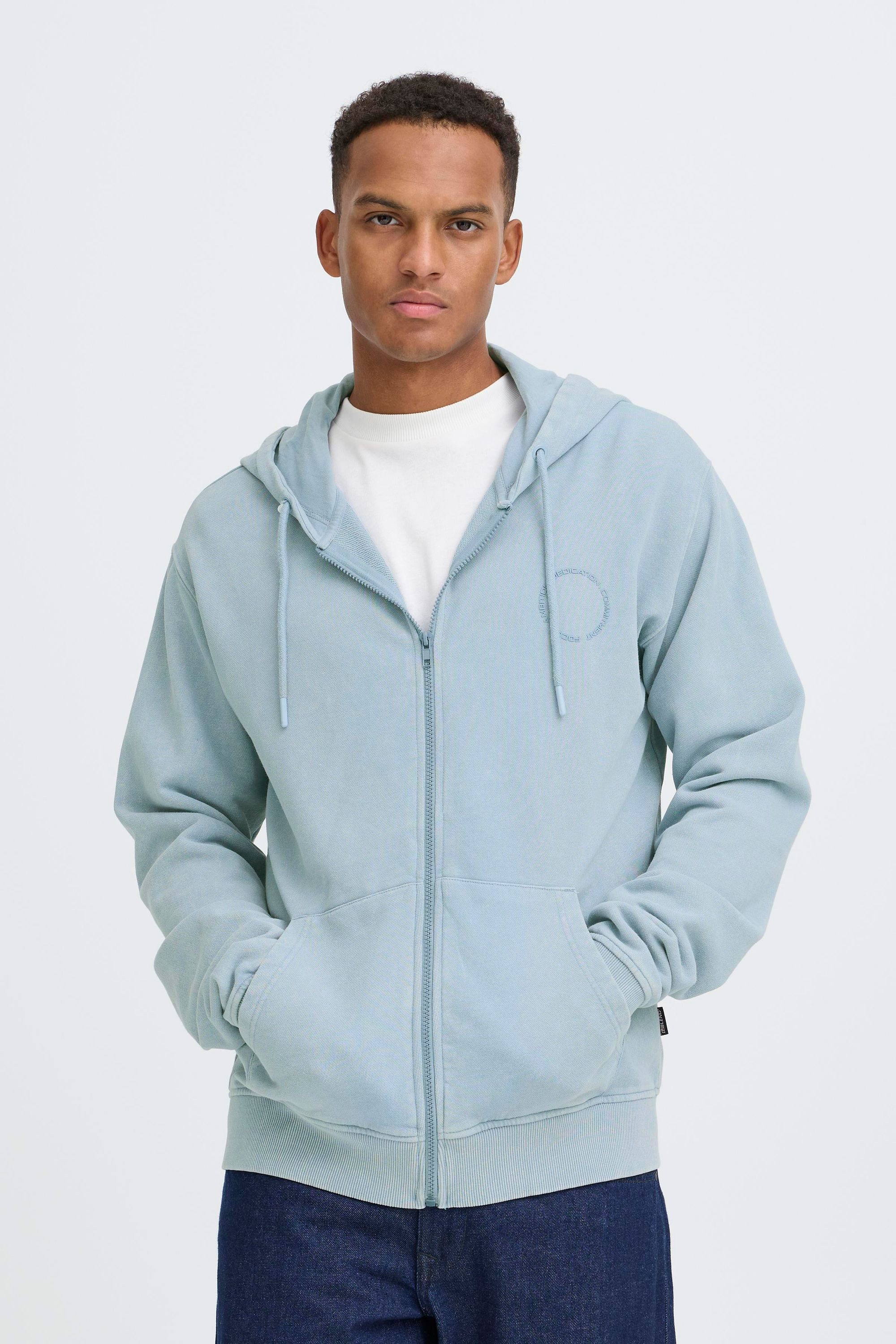 Blend Kapuzensweatjacke BHFactor Schöne Kapuzensweatjacke in leichter Used-Optik