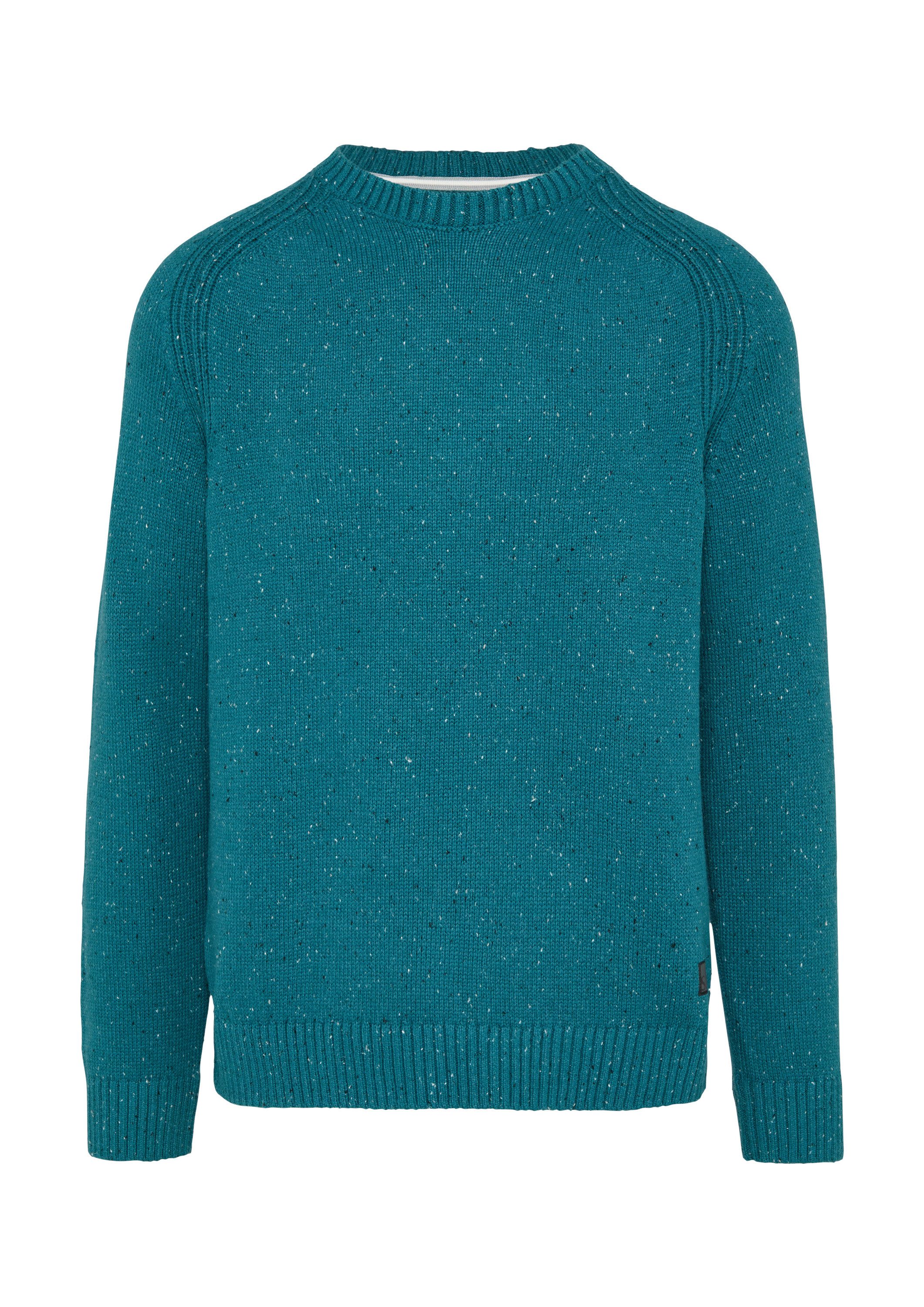s.Oliver Longpullover Strickpullover Crew-Neck-Pullover mit Farbeffekt günstig online kaufen