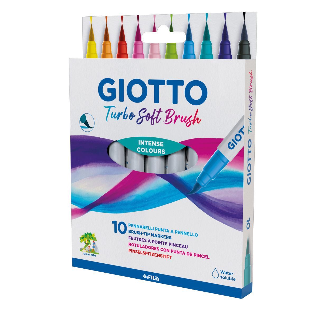 LYRA Pinselstift GIOTTO Pinselstifte Turbo Soft Brush 10 Stück