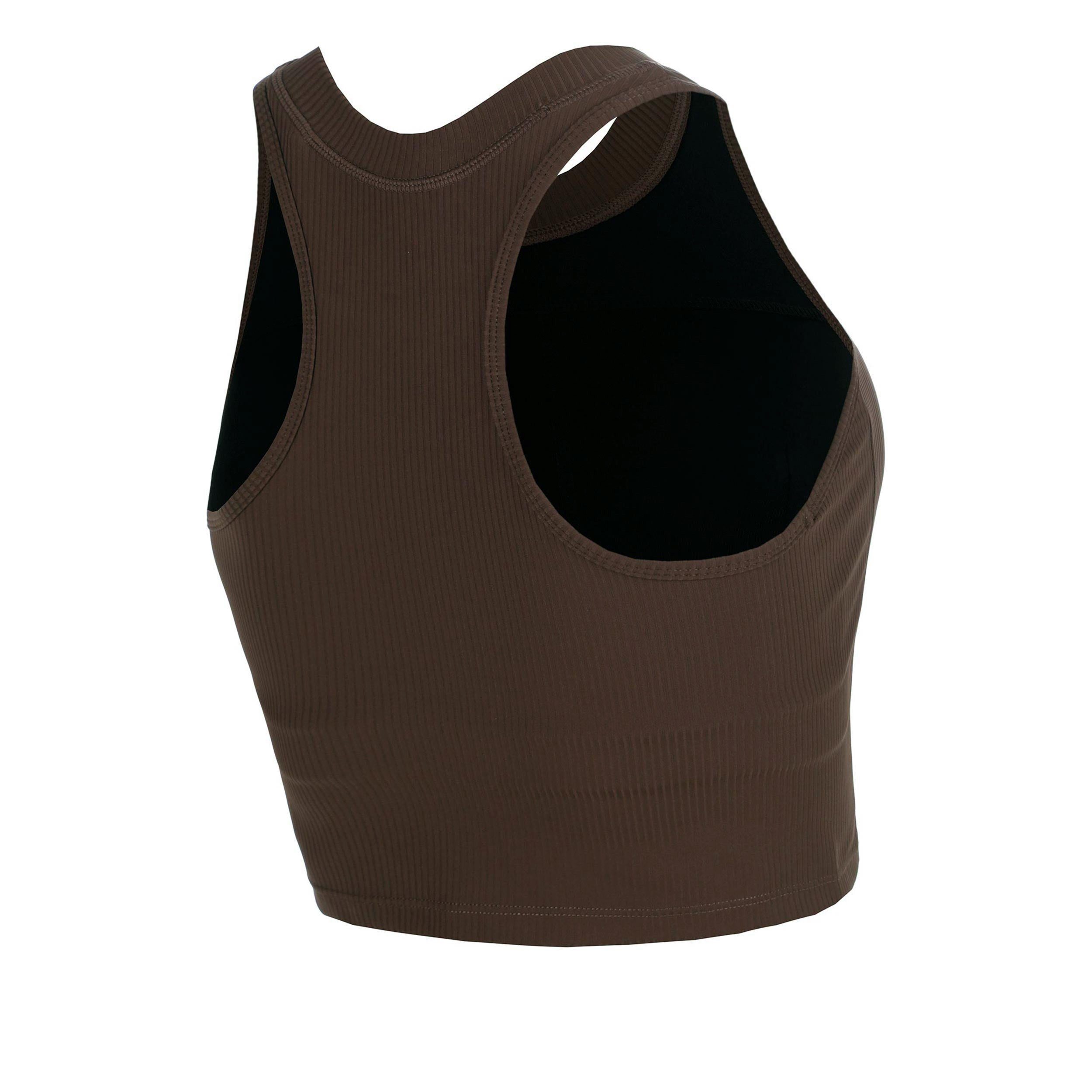 Quiet Please Tanktop Rib Crop