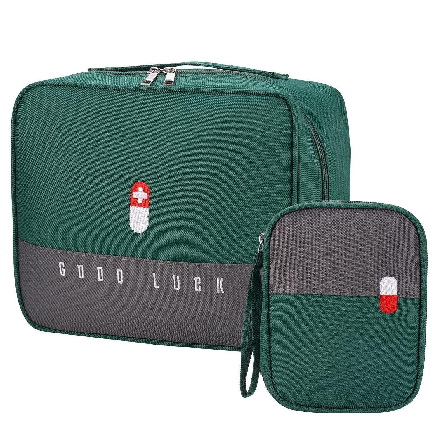 LuxusKollektion Erste-Hilfe-Set Reiseapotheke 2tlg. Grün, (1 St)