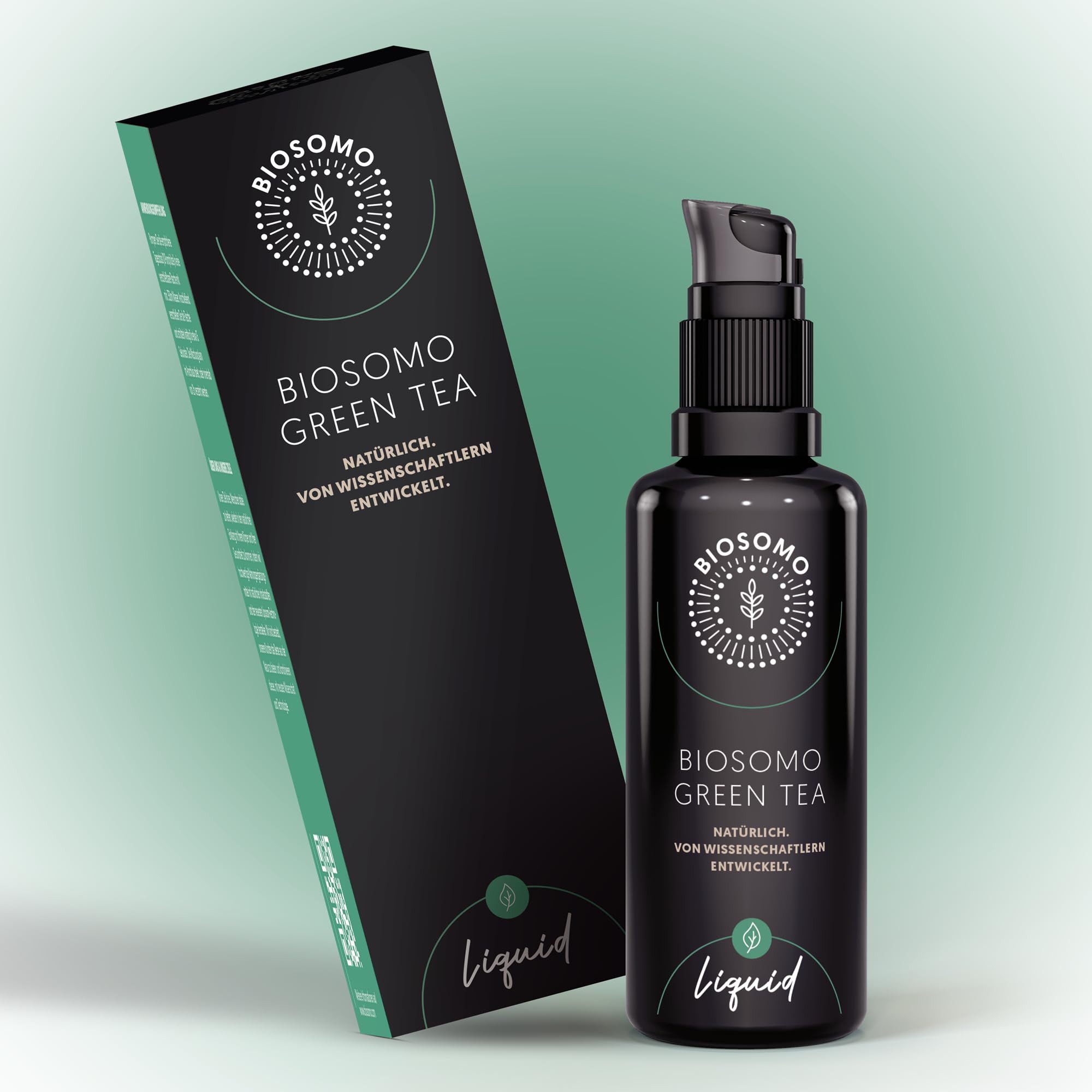 BIOSOMO liposomaler Grüntee Extrakt - 145mg EGCG (Epigallocatechingallat) Flüssig, 1 er Flasche à 50 ml
