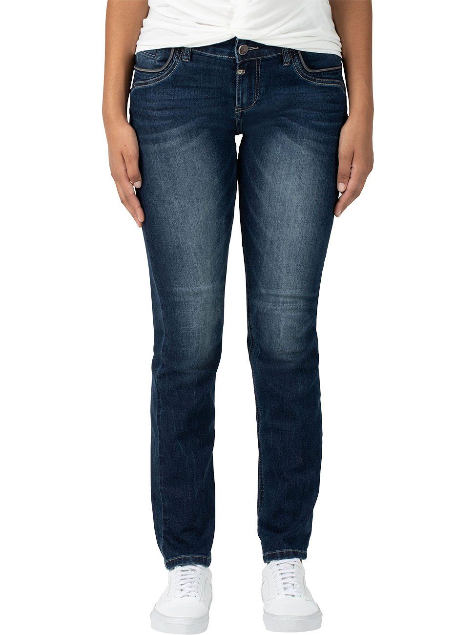 TIMEZONE Slim-fit-Jeans Slim TahilaTZ Jeanshose mit Stretchanteil