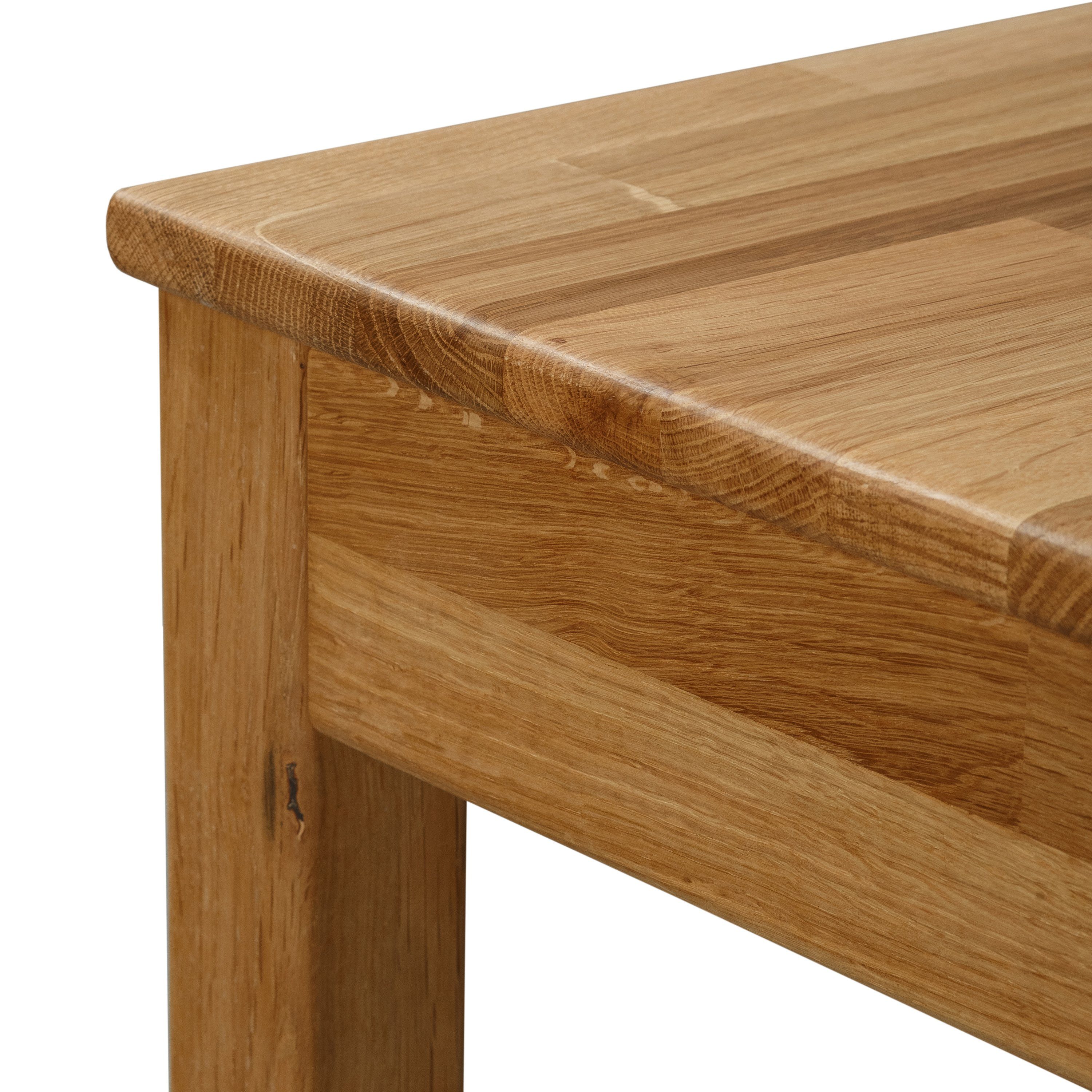 Krok Wood Hocker 1x Hocker Tomas aus Massivholz – Bild 3 von 5