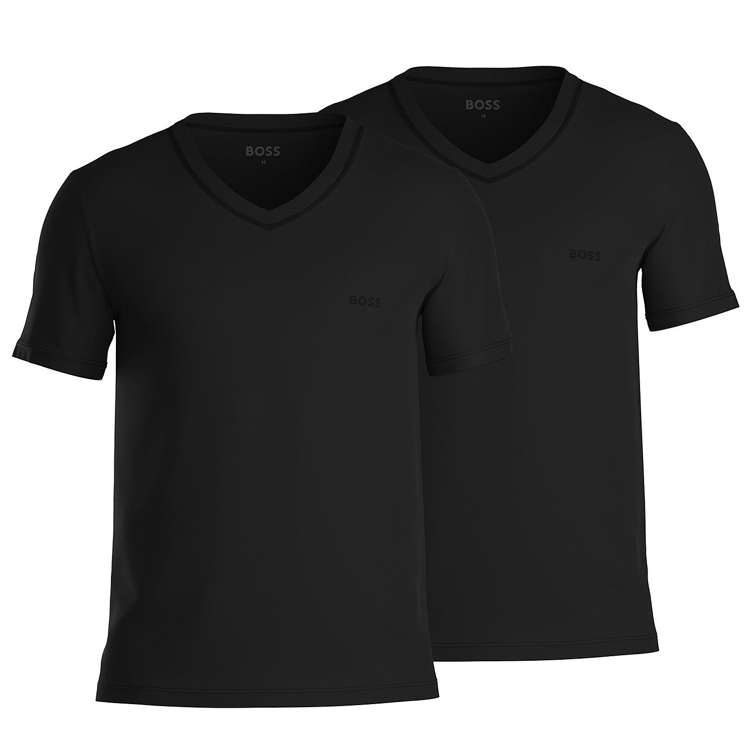 BOSS Unterziehshirt VN Comfort 2P Pure Cotton (Packung, 2-St., 2er-Pack) V- günstig online kaufen