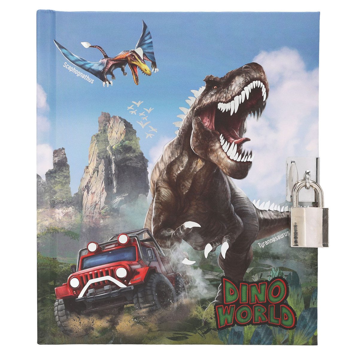 Depesche Tagebuch DEPESCHE DINO World Tagebuch mit Schloss Dino World