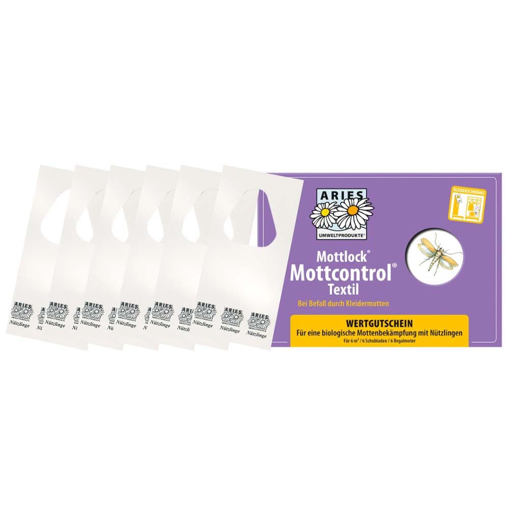 Aries Insektenspray MottLock - Mottcontrol Textil Wertgutschein für 6m²