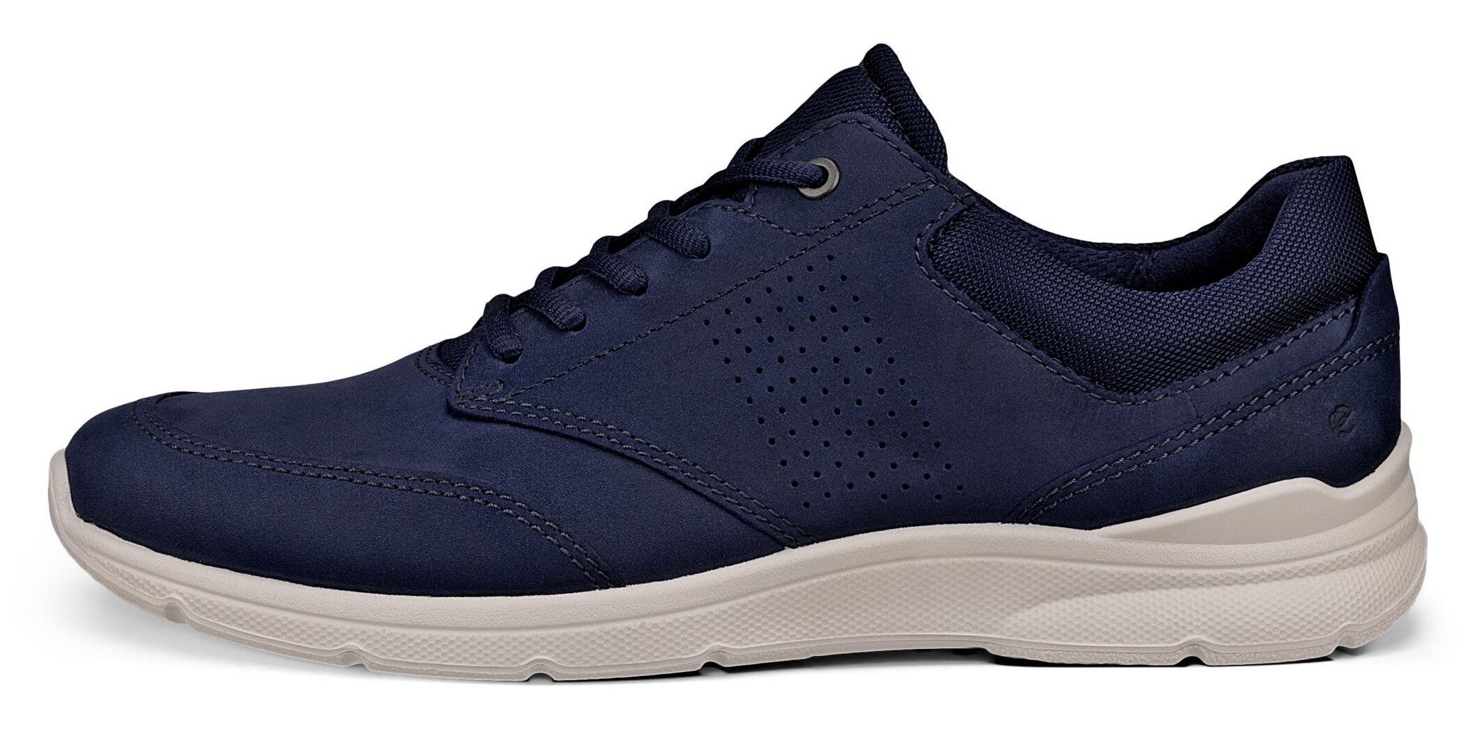 Ecco Irving Schnürschuh, Freizeitschuh, Halbschuh, Schnürschuh mit gepolstertem Schaftrand