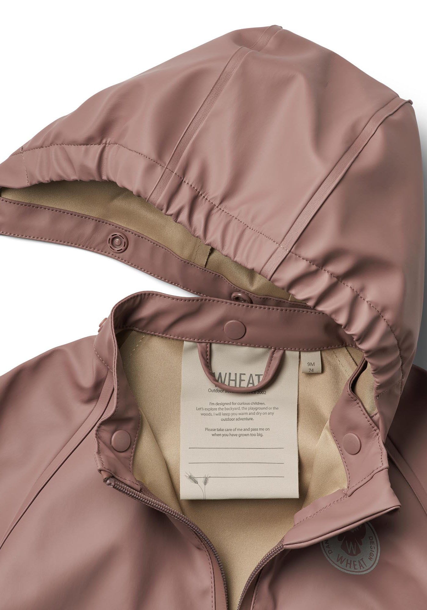 WHEAT Outdoorjacke Rainwear Chardy Jacket wasserdicht und teilweise verschweißte Nähte