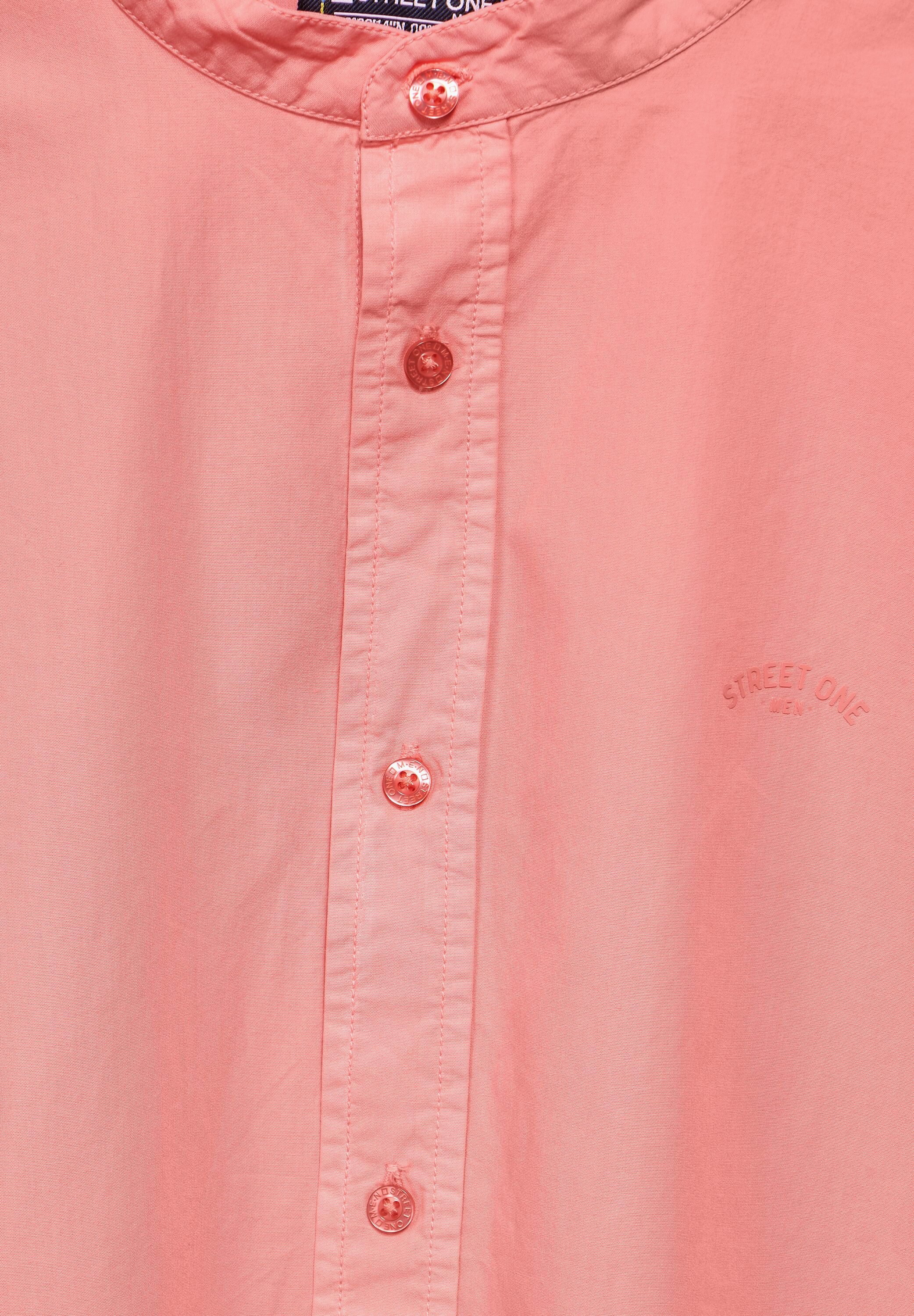 STREET ONE MEN Kurzarmhemd mit Knopfleiste