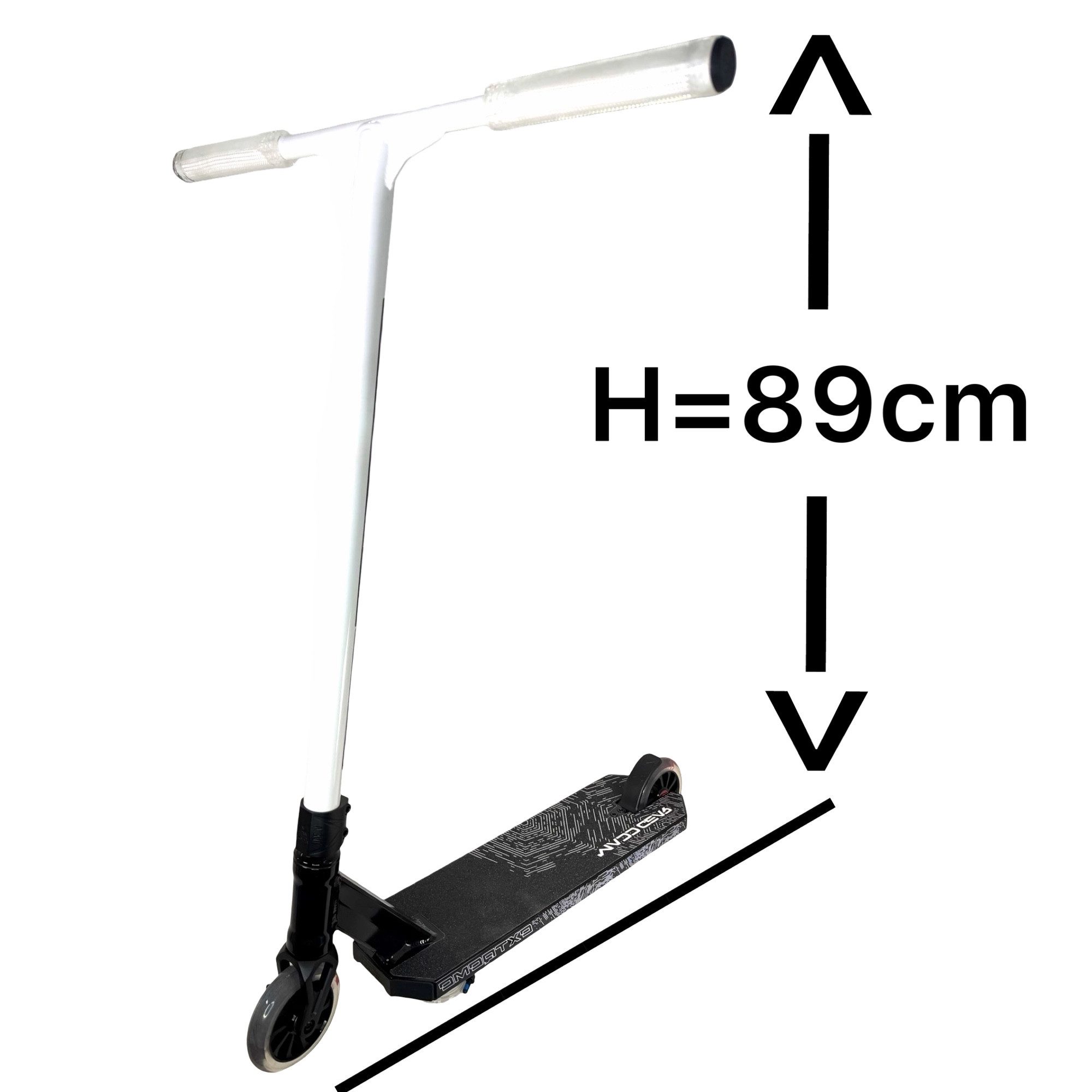 MGP Madd Gear Stuntscooter MGP Madd Gear Viral Extreme Pro Stunt-Scooter H=89cm Yin Yang