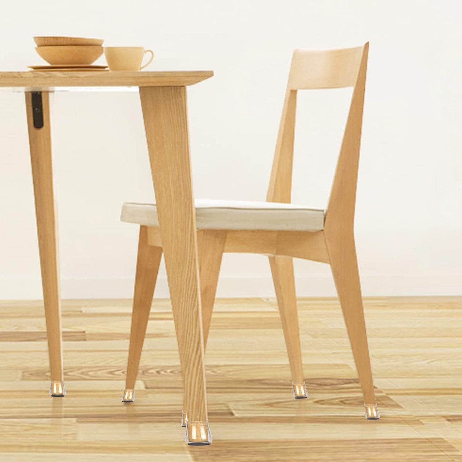 MODFU Stuhlhusse Silikon-Stuhlbein­schoner 20er Set Stuhlüberzug, Geeignet günstig online kaufen