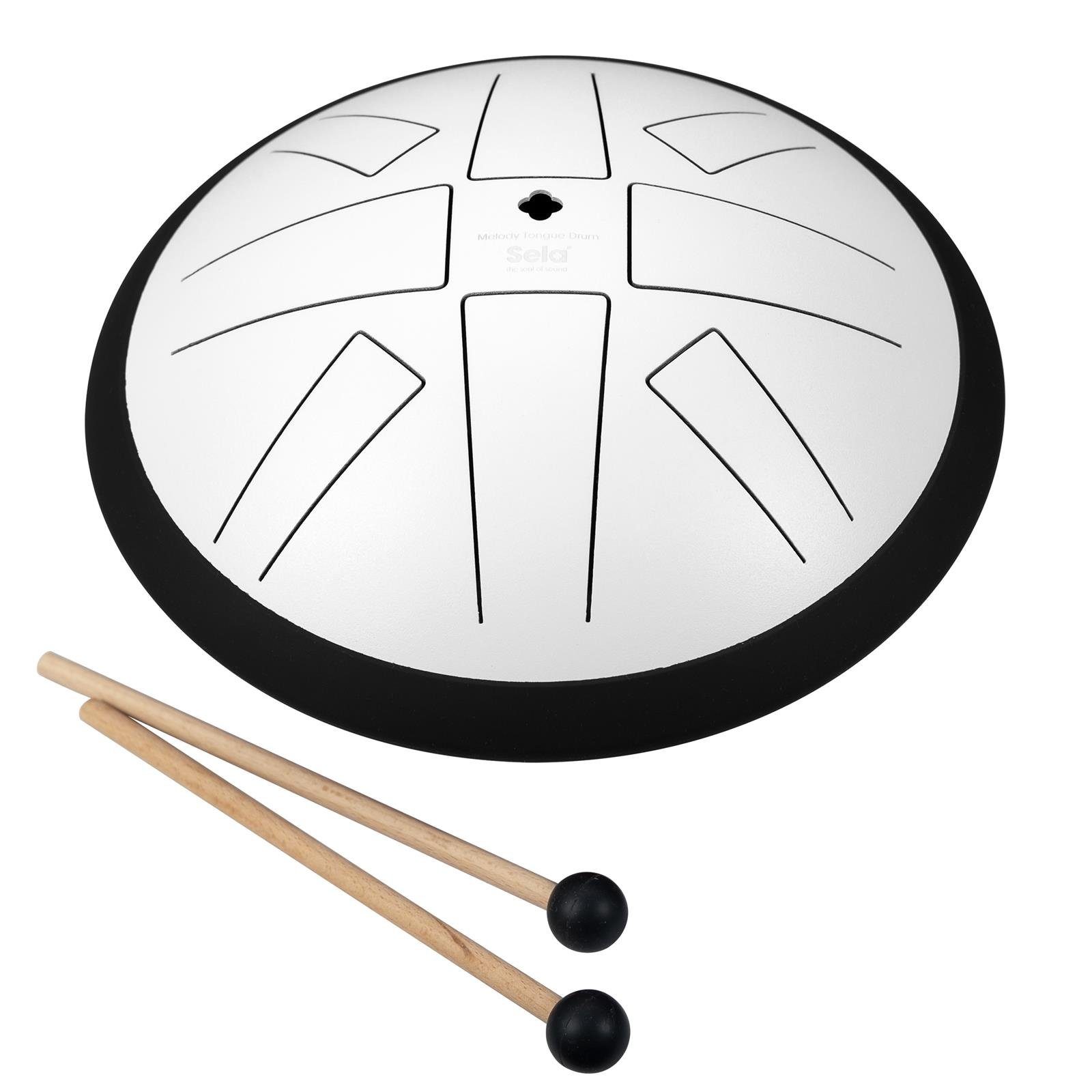 Handpan SE 372 Melody Tongue Drum 10" C Major White