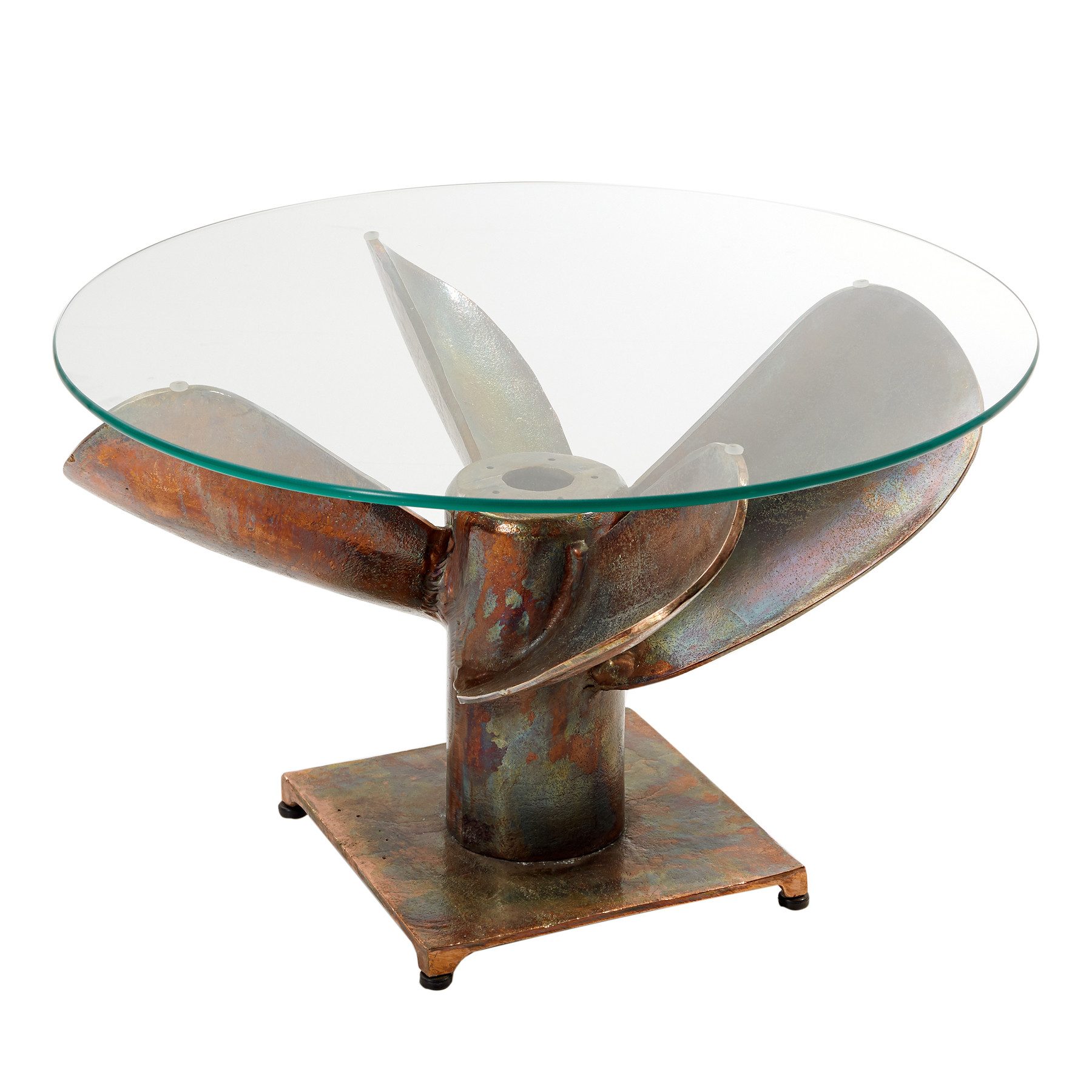 riess-ambiente Couchtisch OCEAN M Ø60cm transparent günstig online kaufen