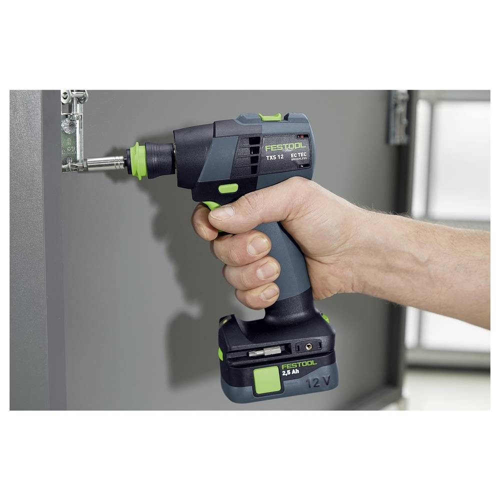 FESTOOL Akku-Schrauber TXS 12 2,5-Plus 576873 Akku-Bohrschrauber 10.8 V 2.50 Ah