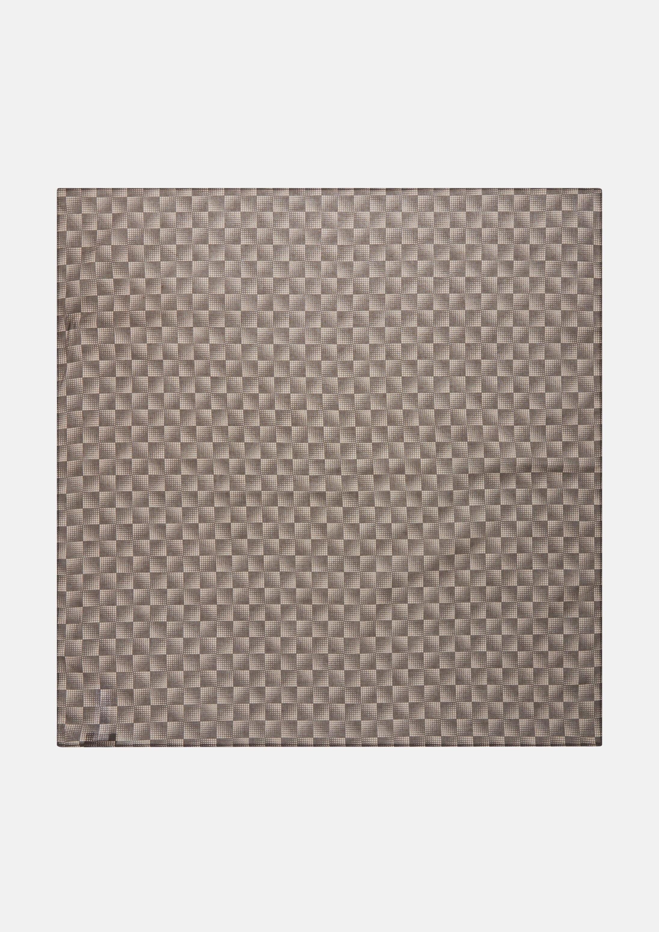 s.Oliver Schal Tuch, Baumwoll-Tuch mit All-over-Print