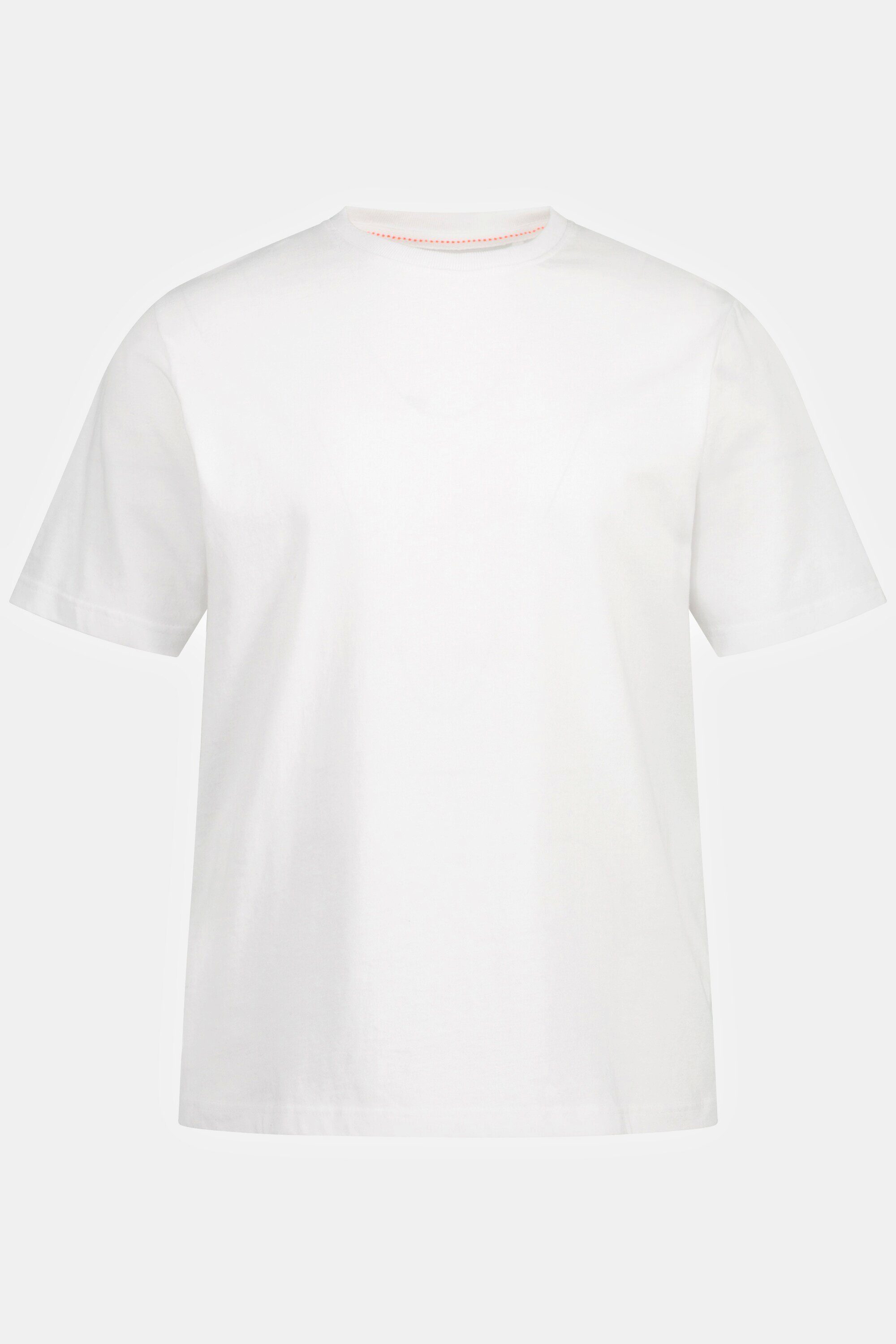 STHUGE T-Shirt STHUGE Halbarm Rücken Print Rundhals T-Shirt