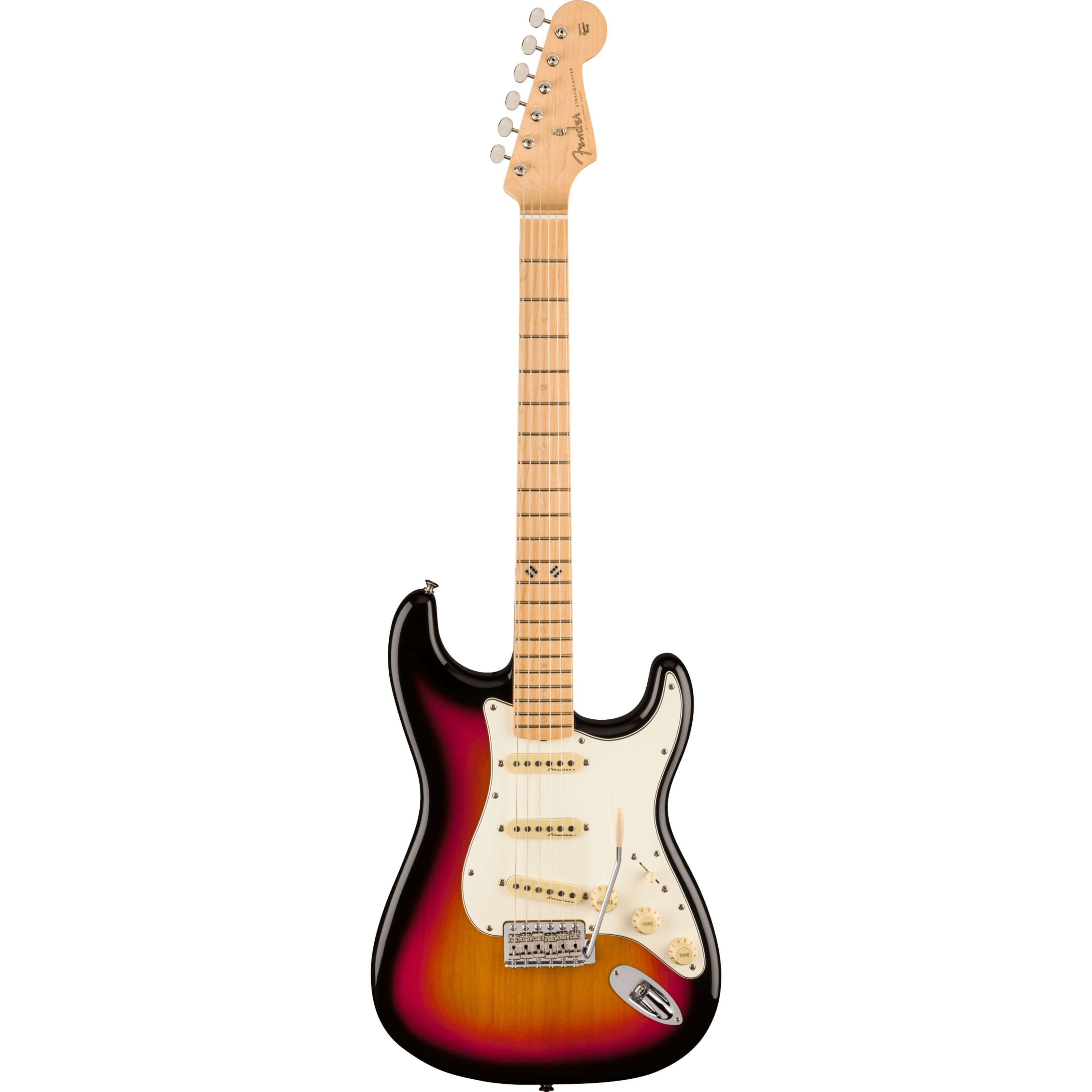 Fender E-Gitarre, E-Gitarren, ST-Modelle, Steve Lacy People Pleaser Stratocaster Chaos Burst - E-Gitarre