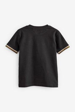 Next T-Shirt 3er-Pack Kurzärmelige T-Shirts mit Randstreifen (3-tlg)