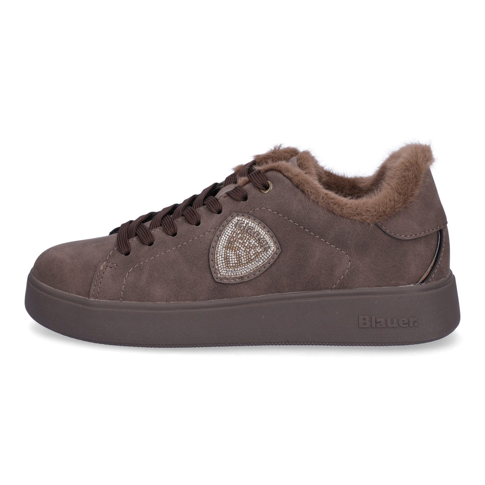 Blauer.USA Blauer Damen Sneaker Victory dunkelbraun Sneaker