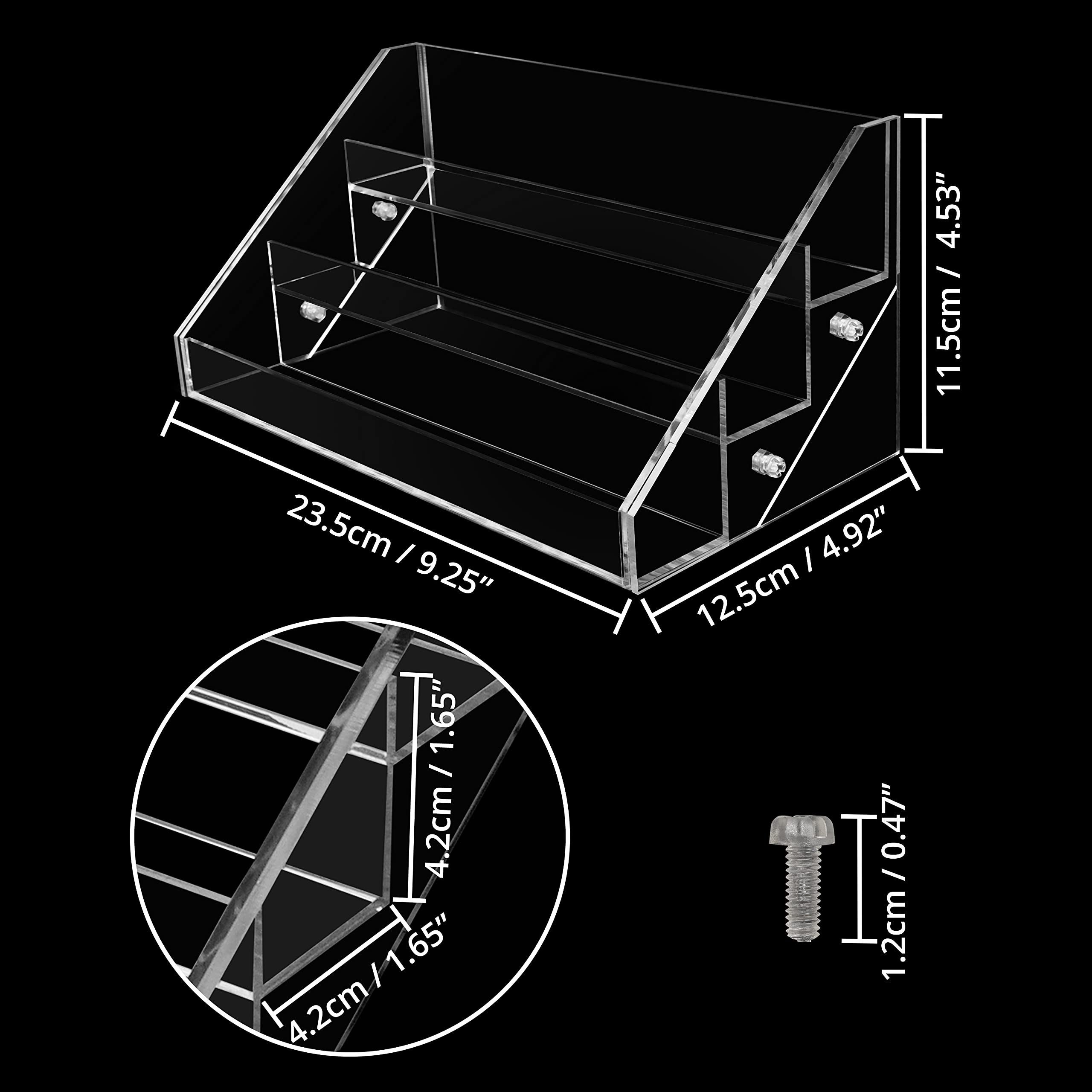 Kurtzy Badorganizer Acrylbox Nagellack Aufbewahrungsregal mit günstig online kaufen