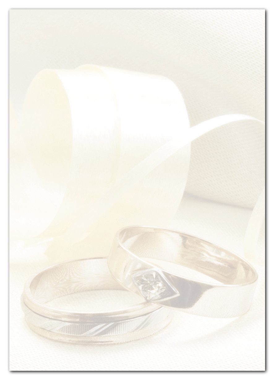 Briefpapier Motivpapier Hochzeitsfeier, Ringe Hochzeit DIN A4