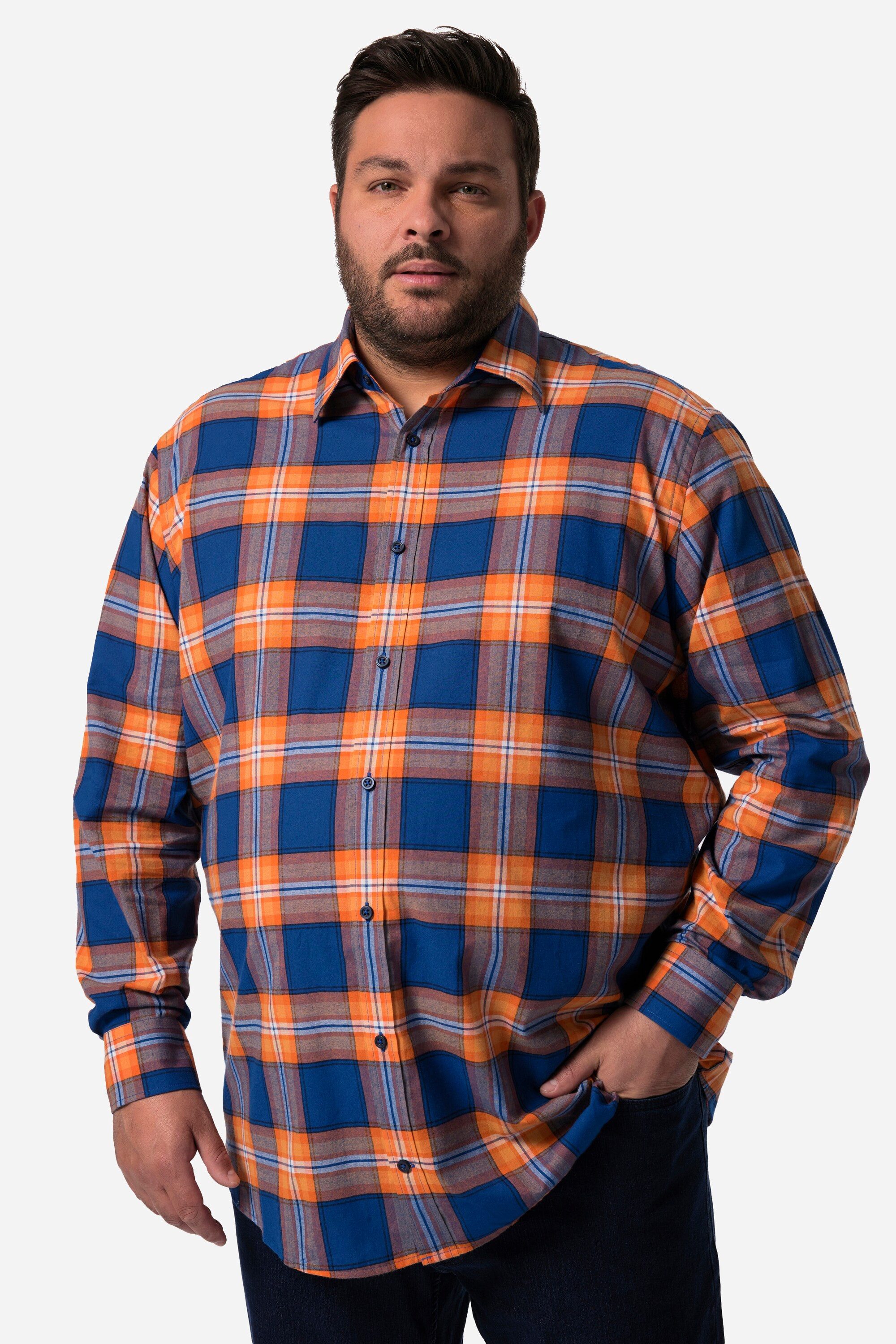 Men Plus Kurzarmhemd Men+ Karohemd Langarm günstig online kaufen