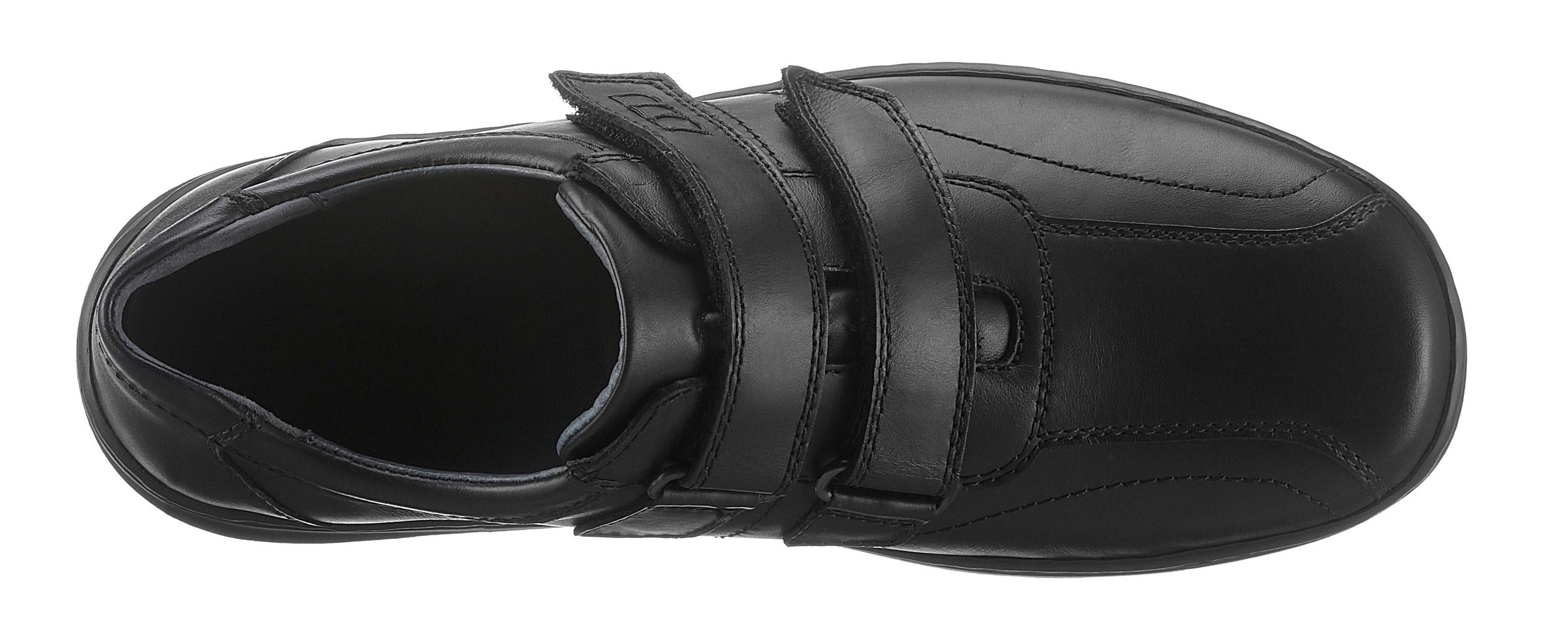 Waldläufer Herwig Klettschuh Slipper, Komfortschuh, Freizeitschuh mit Klettverschlüssen, G-Weite
