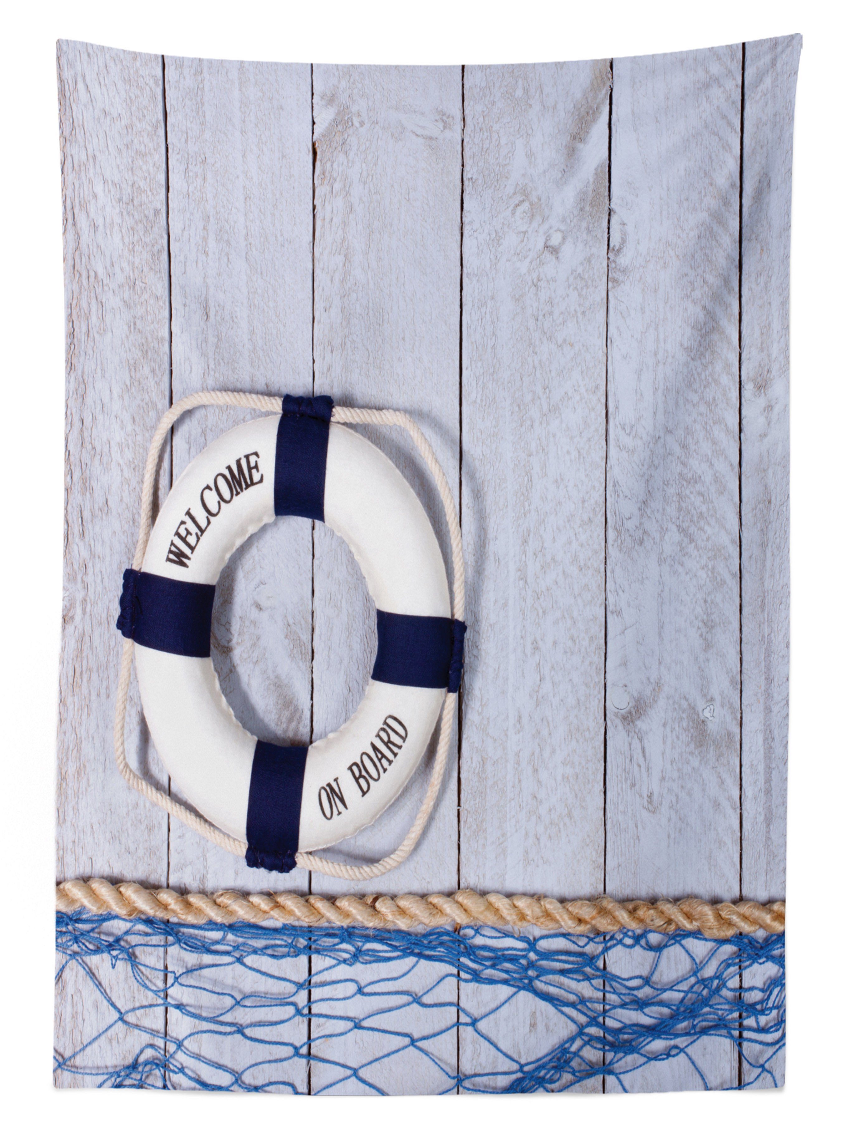 Ozean Waschbar Für Klare Marine Abakuhaus Ferien Farben, Bereich Tischdecke Farbfest den Seaman geeignet Außen
