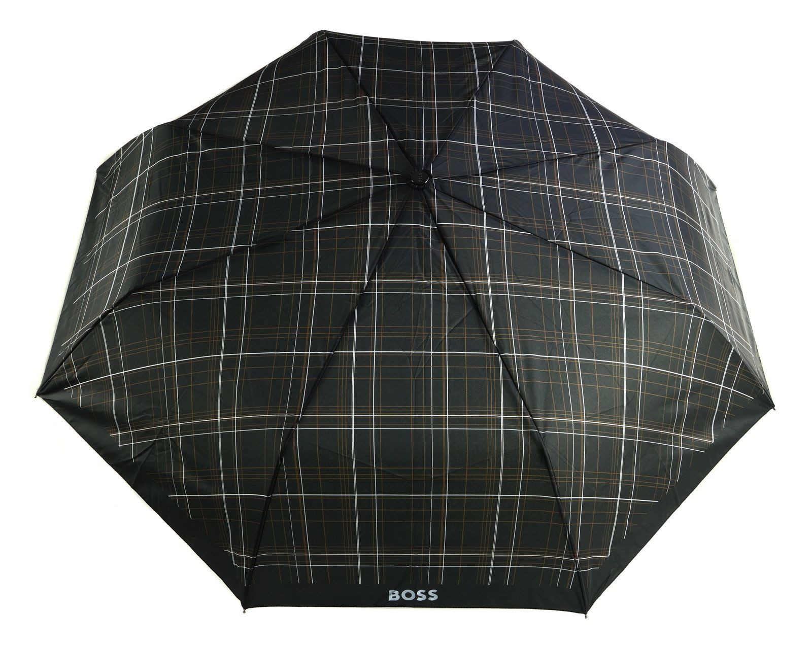 BOSS Taschenregenschirm Pocket Umbrella Checkered