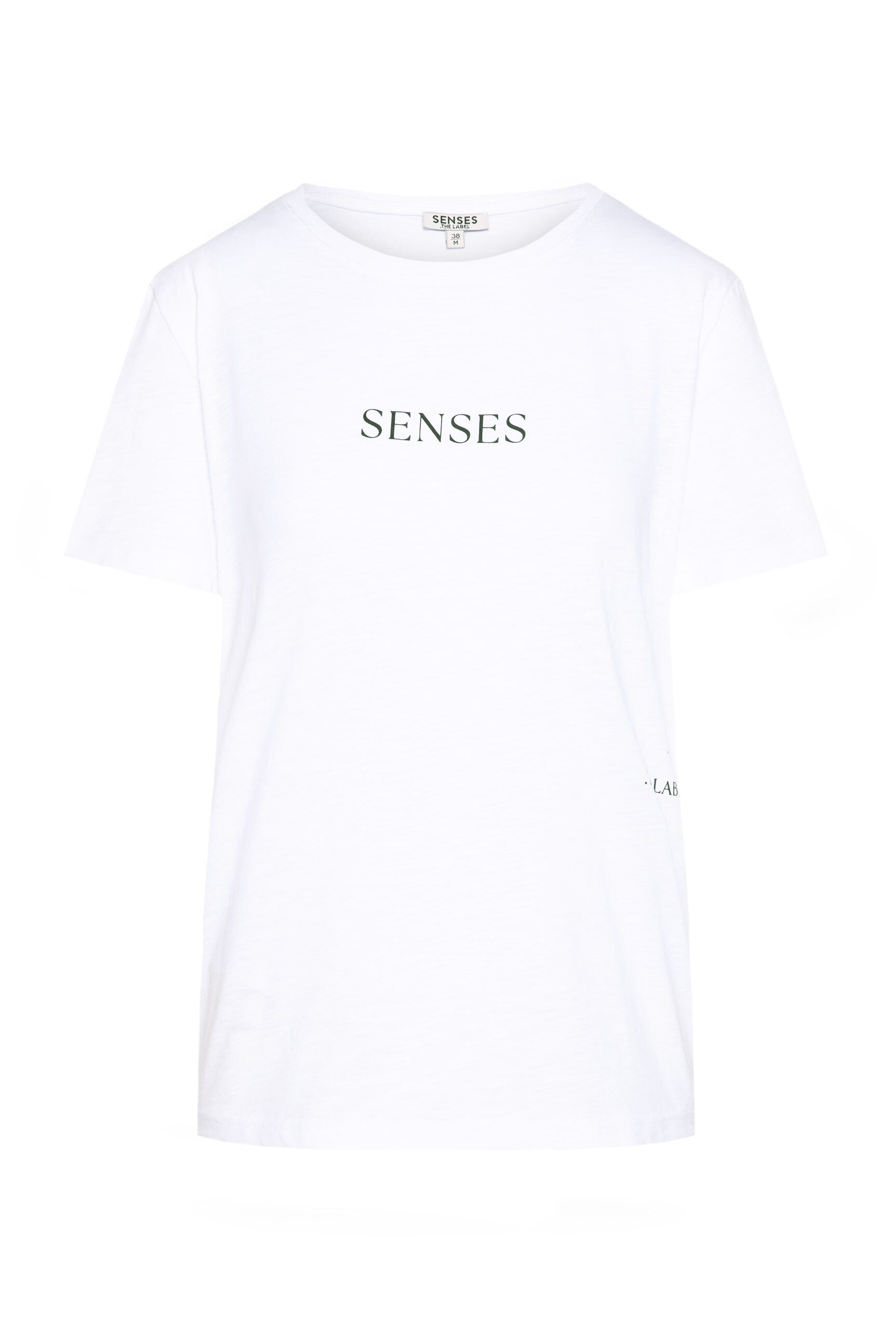 SENSES.THE LABEL Rundhalsshirt aus Baumwolle günstig online kaufen