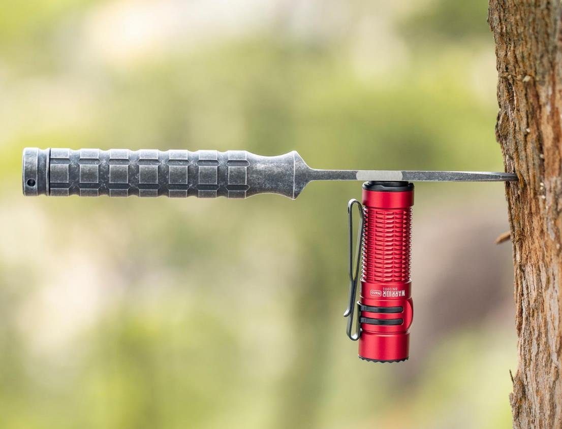 OLIGHT Taschenlampe Warrior Nano Alltag taktischen Taschenlampe für & Einsatz Rot
