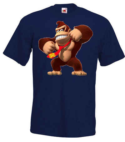 Youth Designz T-Shirt »Kong Donkey Herren T-Shirt« Mit trendigem Frontprint