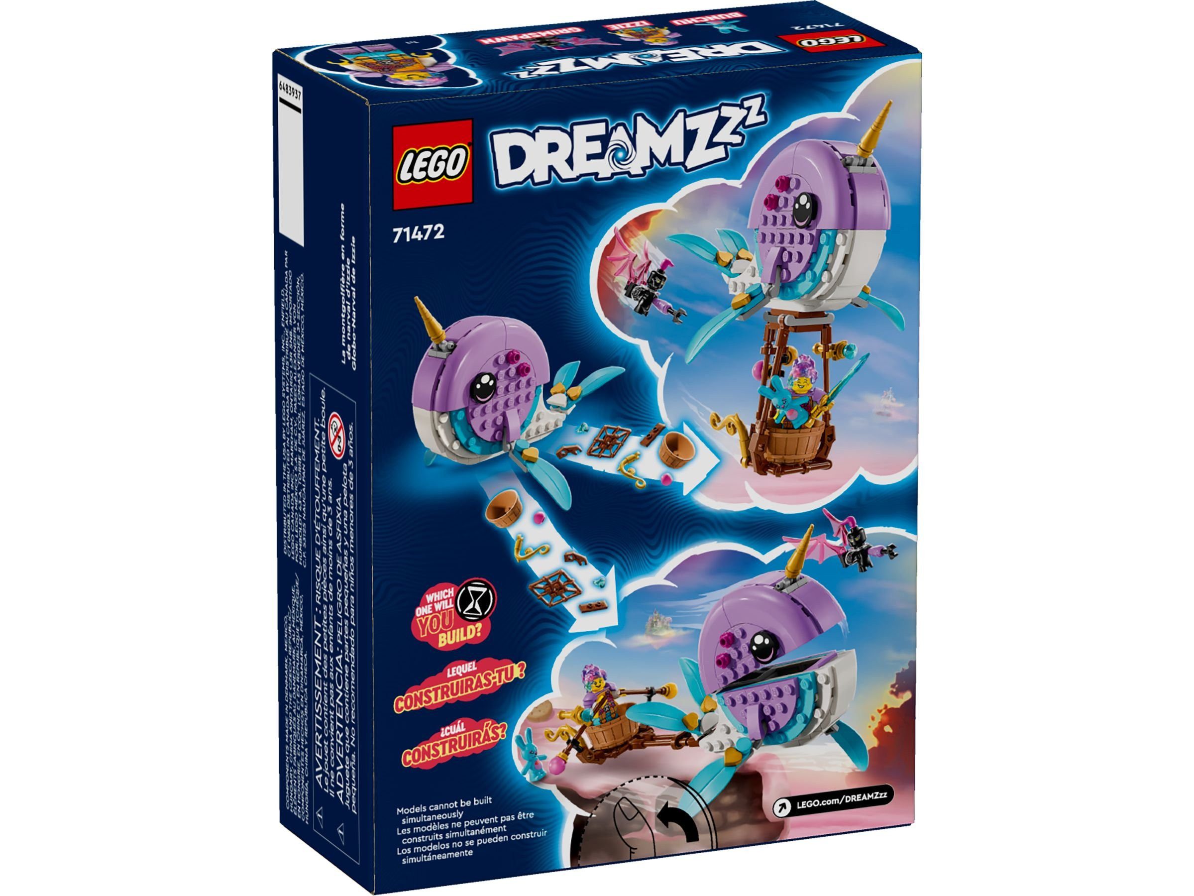 LEGO® LEGO® Dreamzzz 71472 Izzies Narwal-Heißluftballon günstig online kaufen