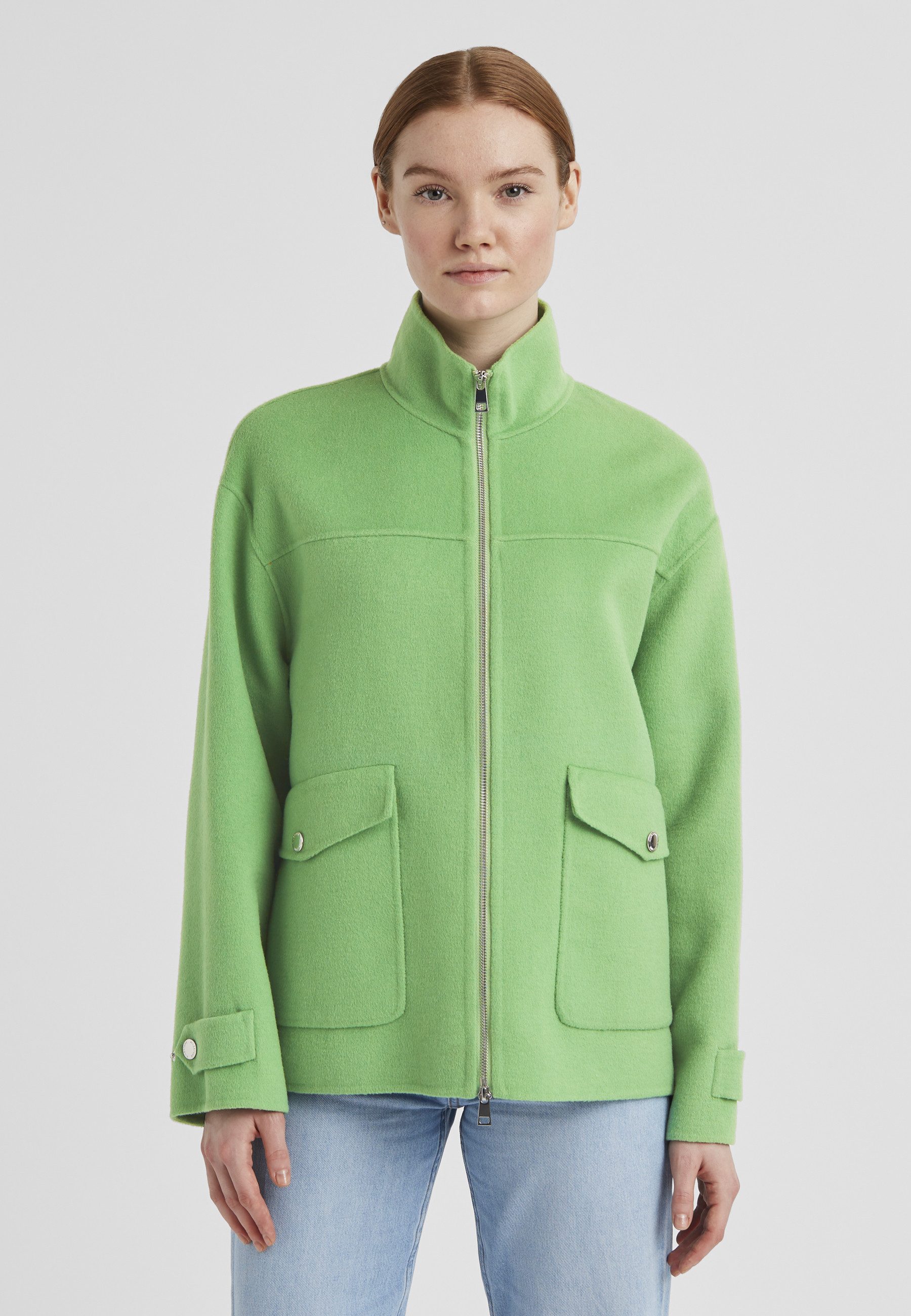 Milestone Wolljacke MSAlice Damen Jacke Wolle günstig online kaufen