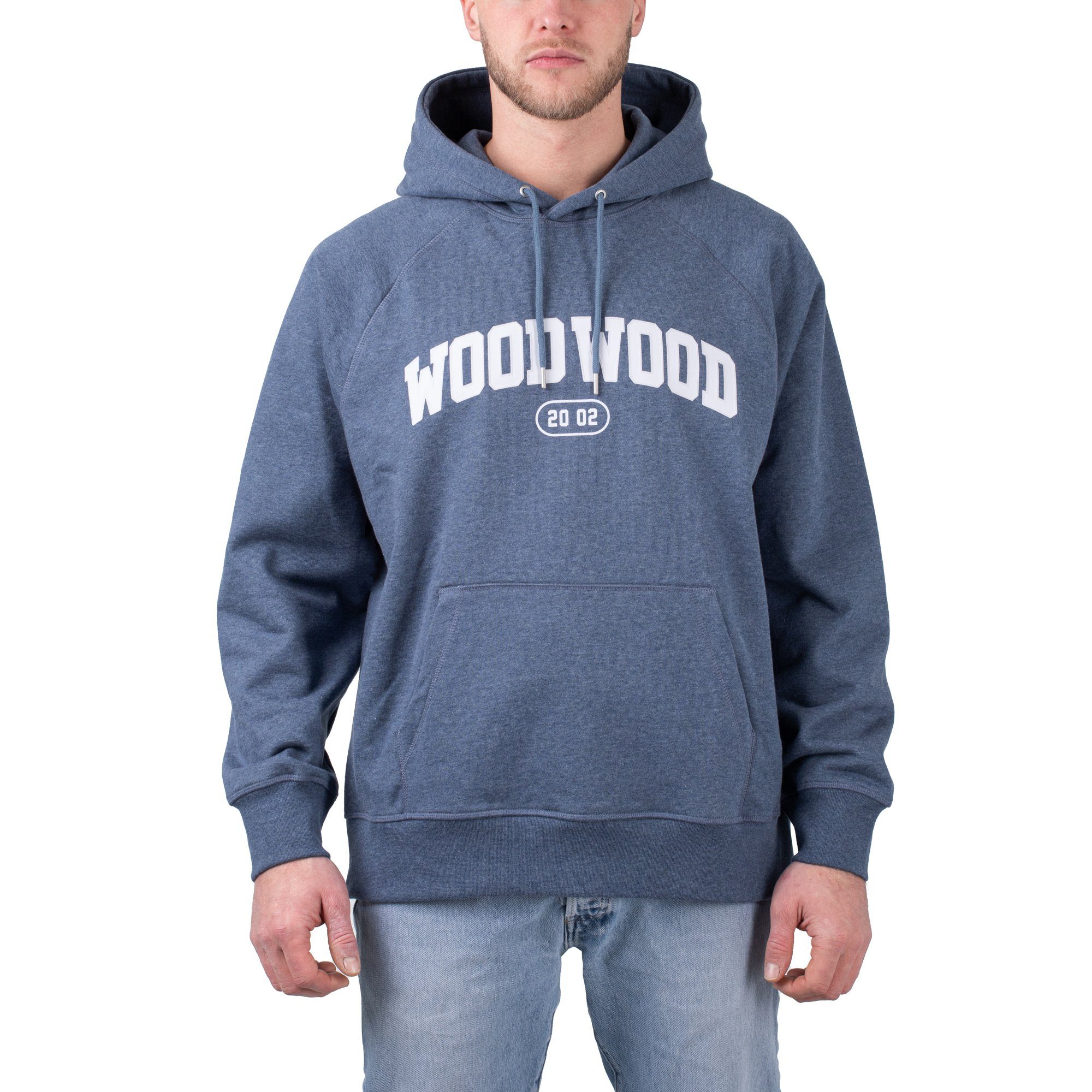 Blue WOOD Hoodie Hoodie Wood WOOD Fred Marl Ivy Wood