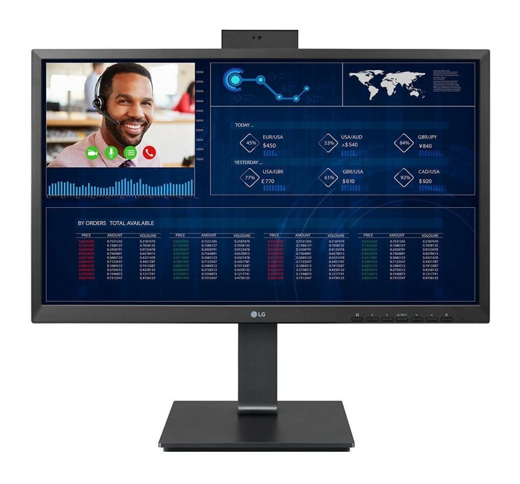 LG 24CQ650W-BP All-in-One PC
