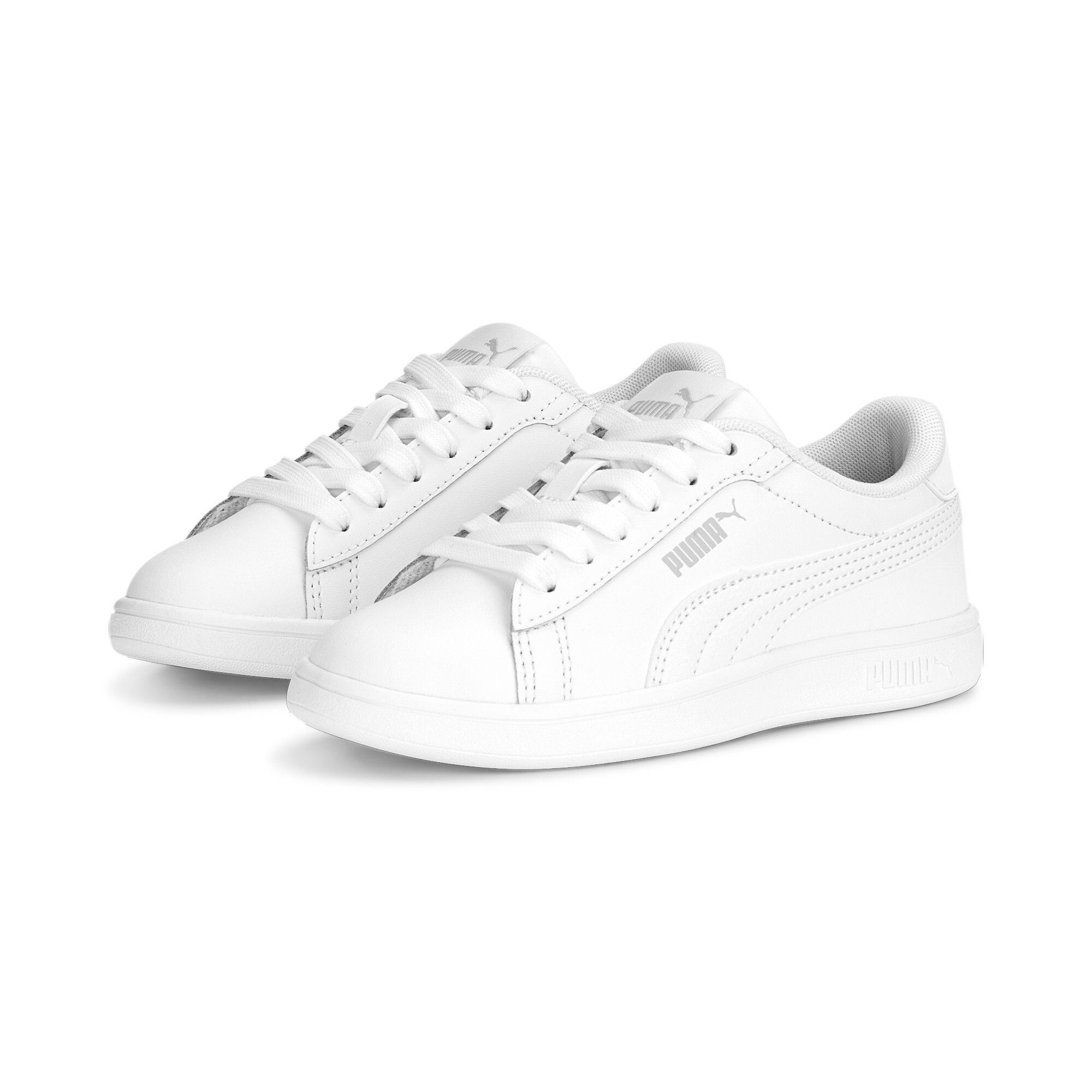 PUMA Smash 3.0 Schuhe L Sneaker Gray White Cool Light