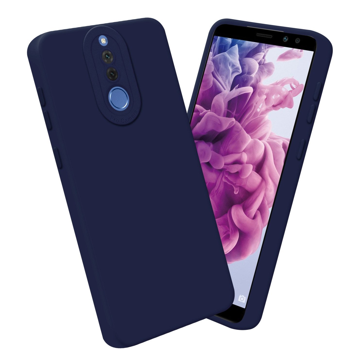 Cadorabo Handyhülle für Huawei MATE 10 LITE / NOVA 2i Hülle Huawei MATE 10 LITE, Hülle Schutzhülle TPU Silikon Case Cover