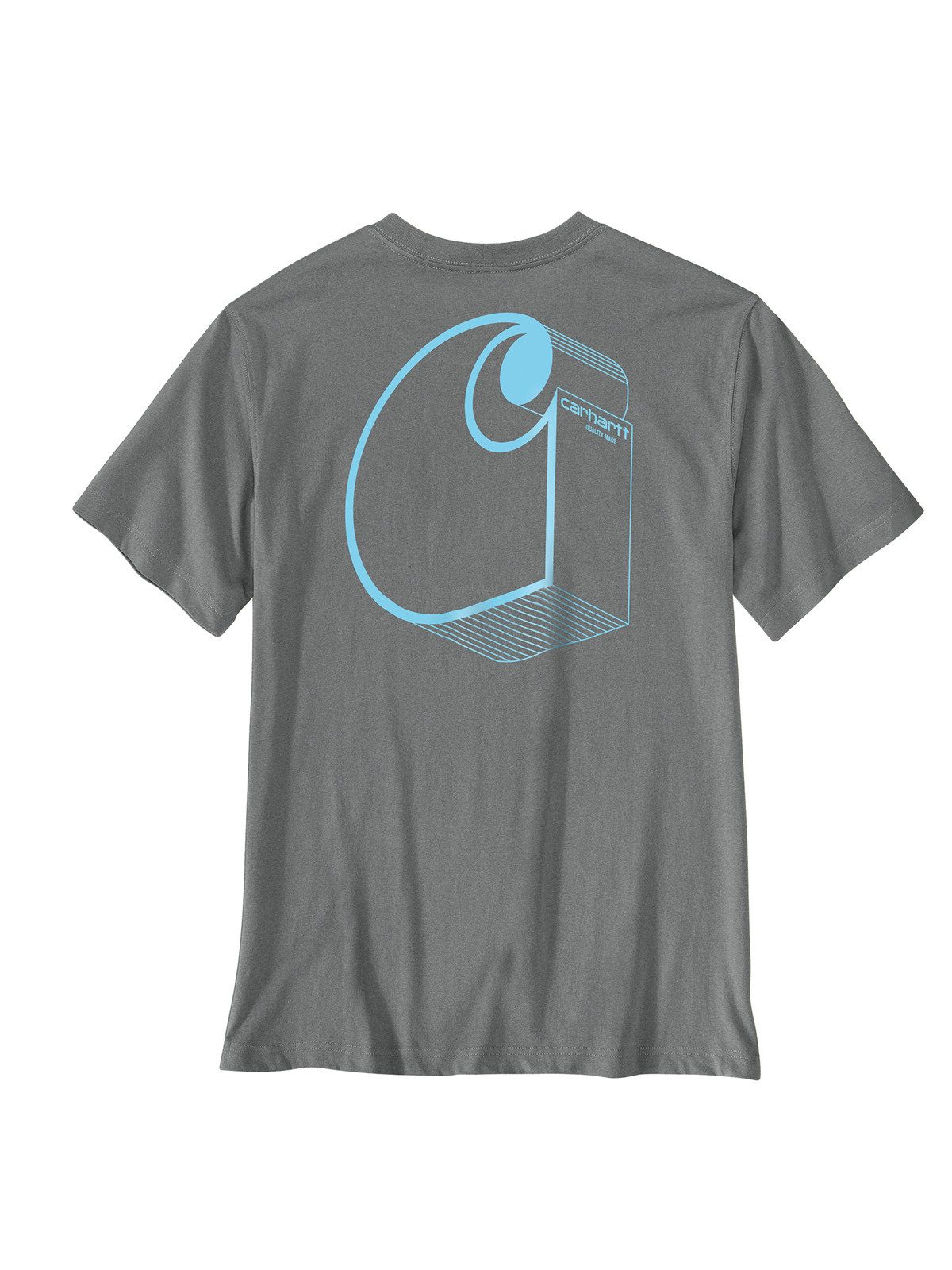 Carhartt T-Shirt 107319-E87 Carhartt 3D Logo