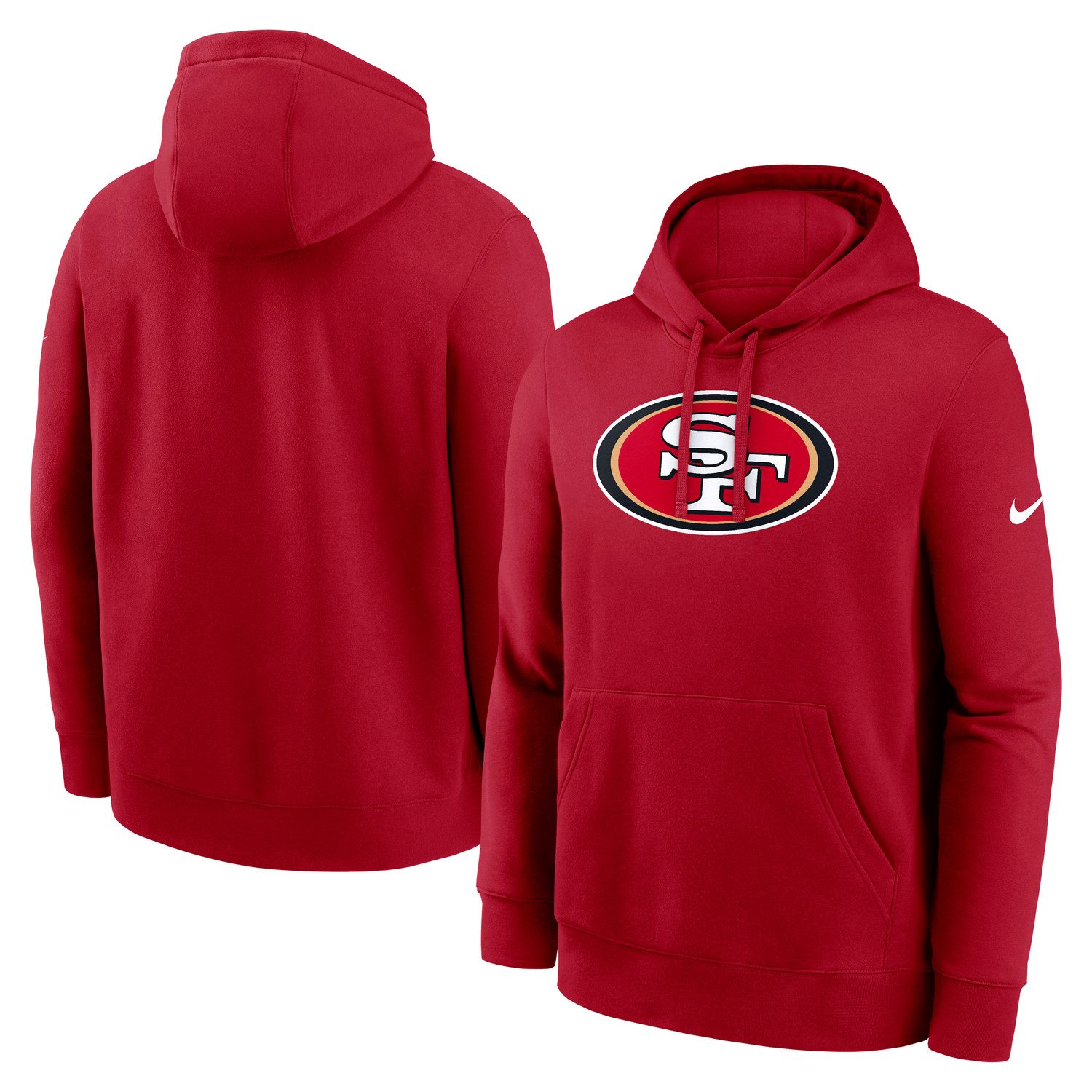 Nike Kapuzenpullover Nike Hoodie San Francisco 49ers Nike Club Logo