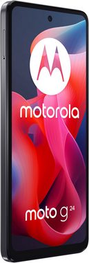 Motorola Moto G24 Smartphone (16,66 cm/6,56 Zoll, 128 GB Speicherplatz, 50 MP Kamera)