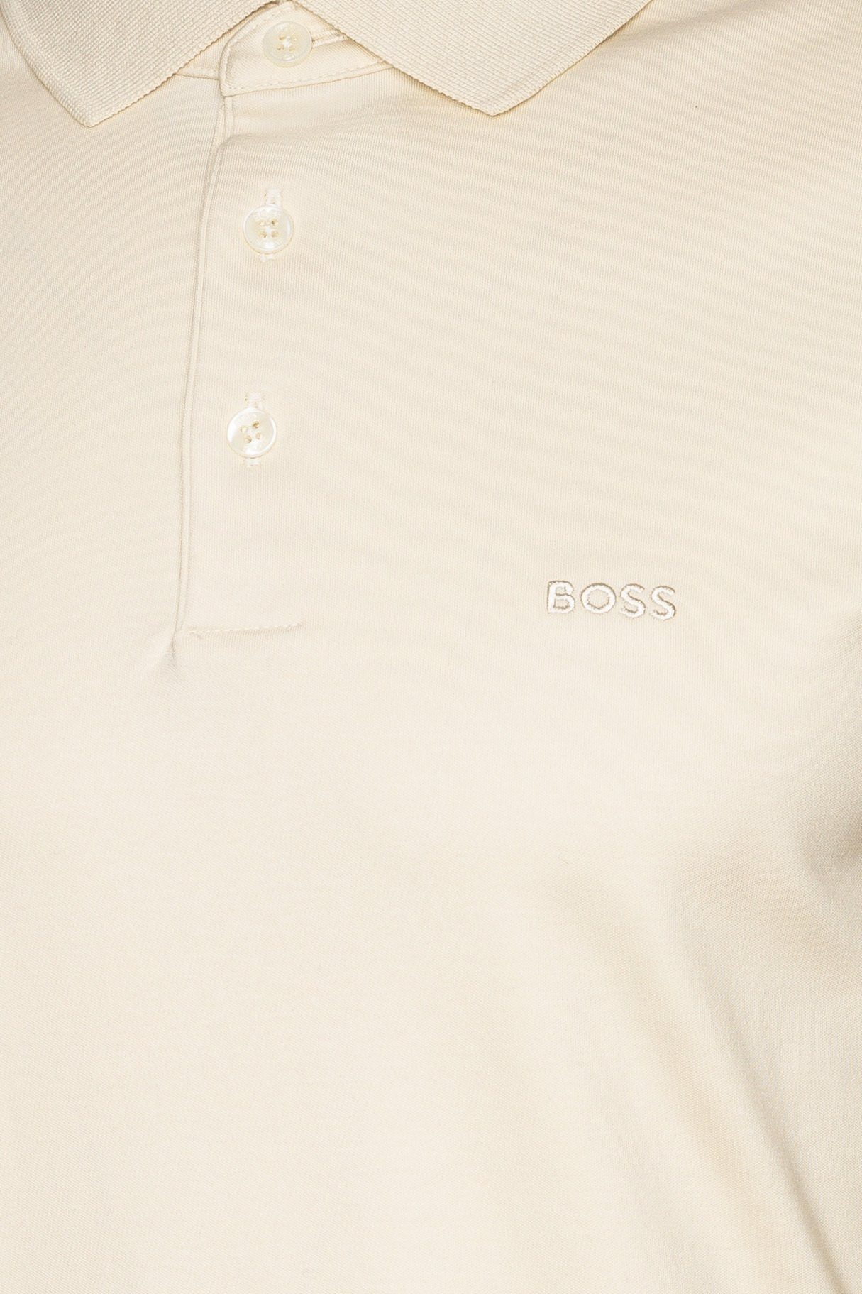BOSS (131) Langarmshirt (1-tlg) Pado Weiß
