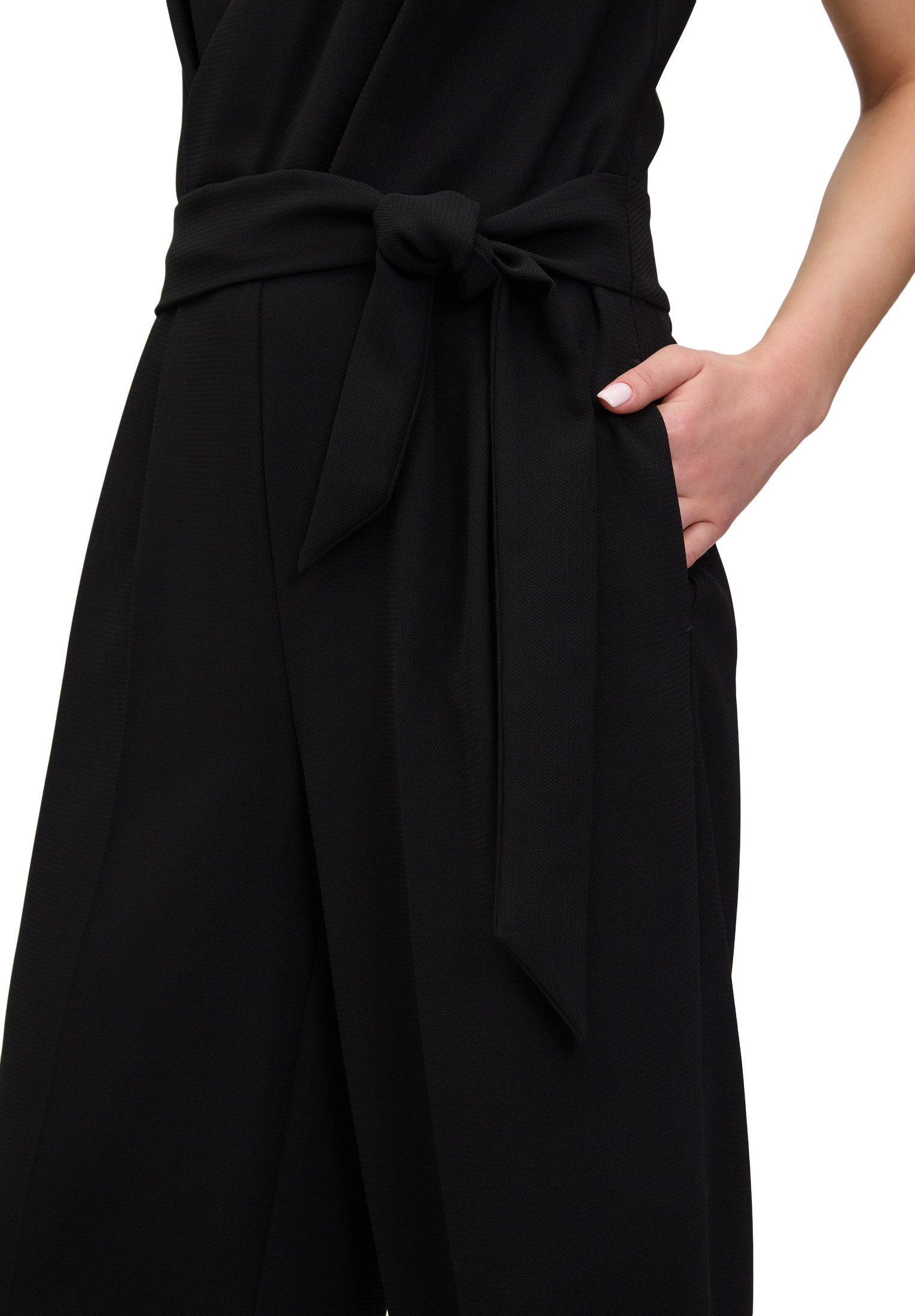 Betty&Co Overall Damen ohne Arm (1-tlg) Falten