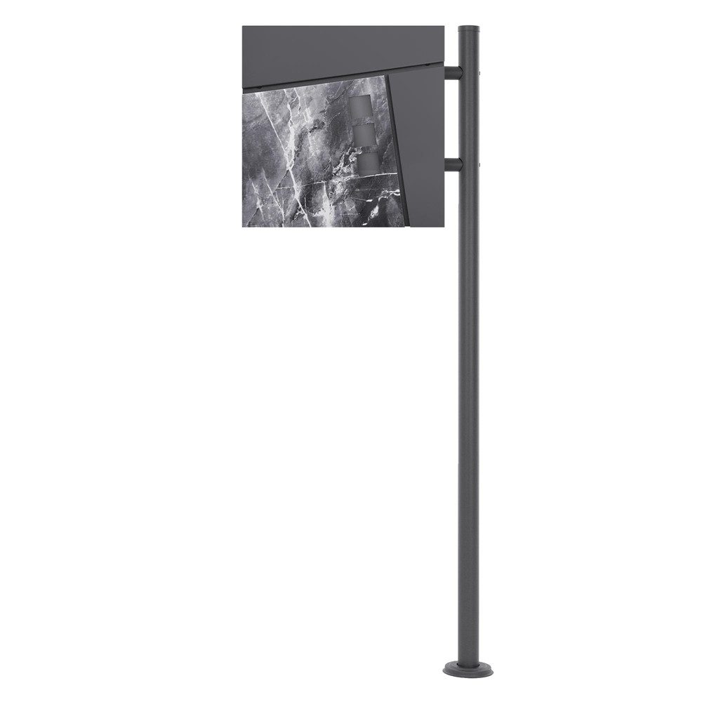 ML-DESIGN Standbriefkasten Briefkasten Postkasten mit Zeitungsfach, günstig online kaufen
