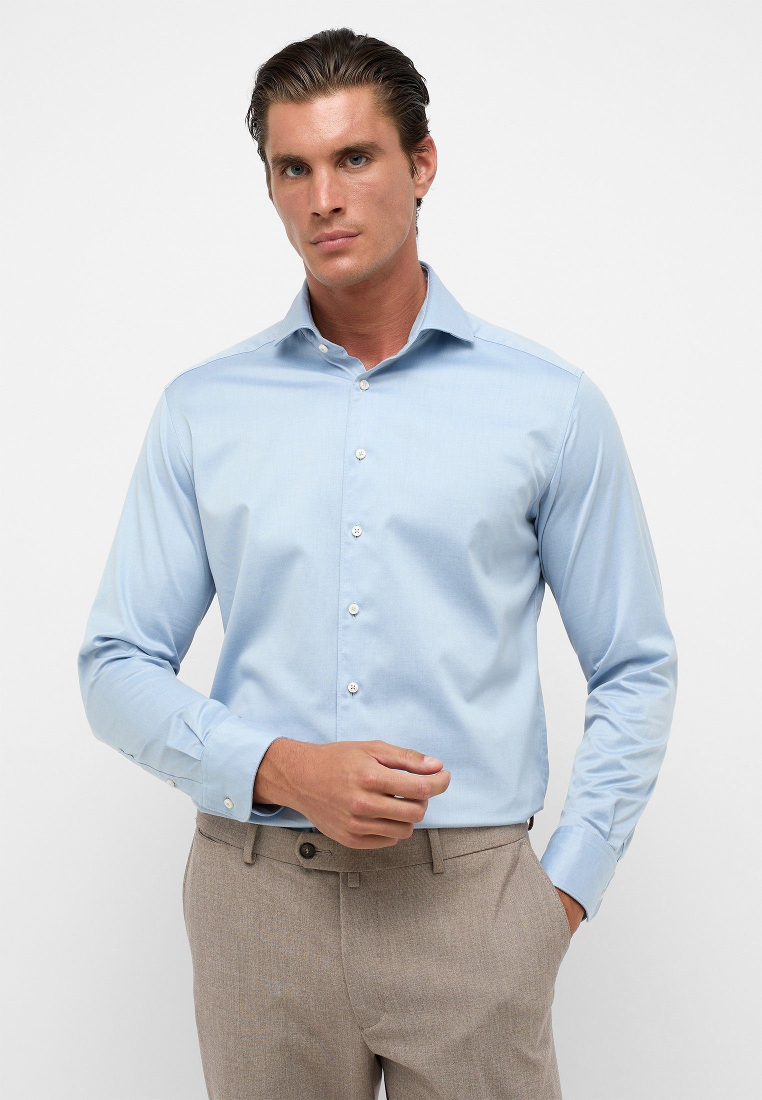 Eterna Langarmhemd MODERN FIT günstig online kaufen