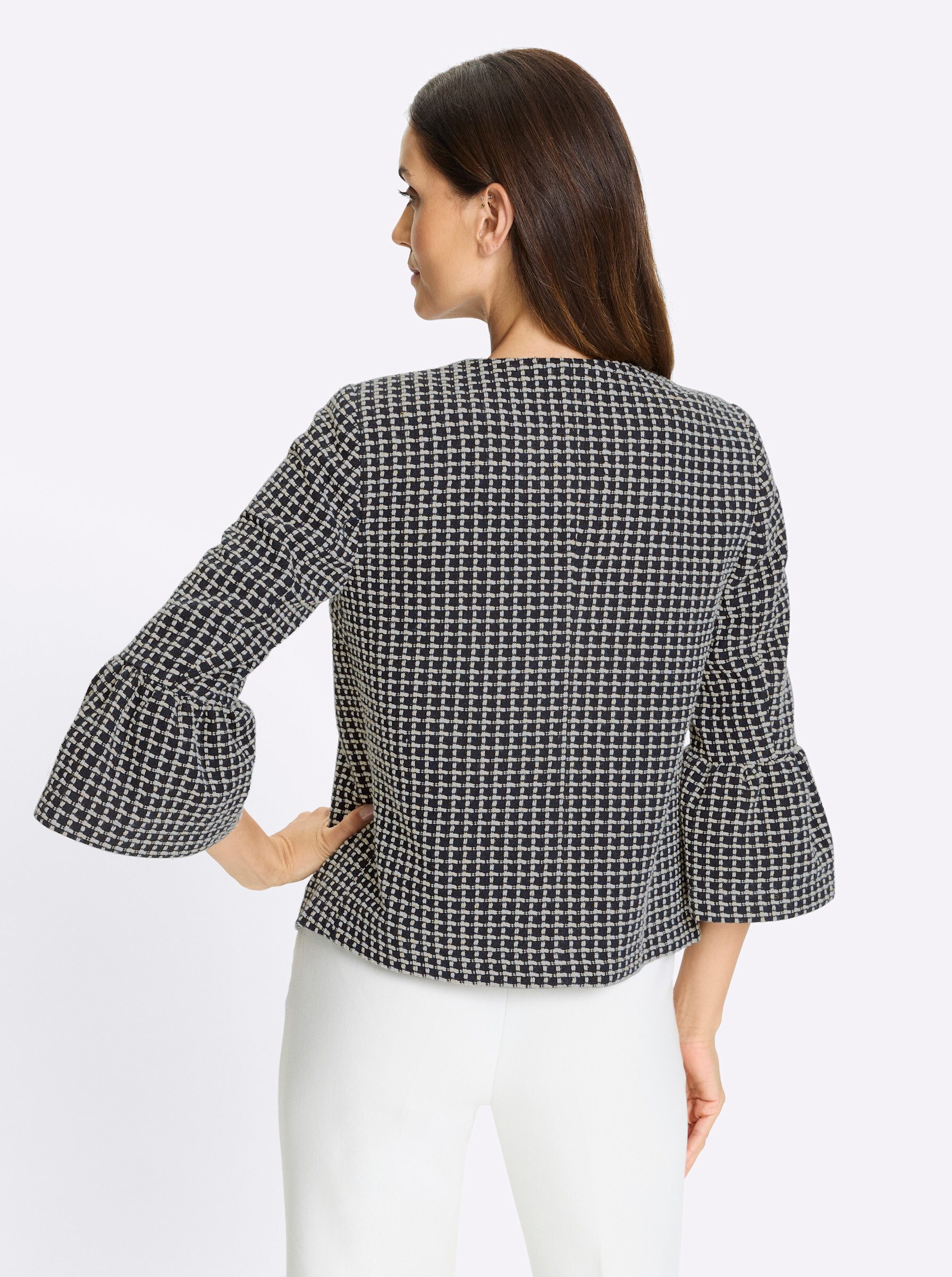 heine Blusenblazer Blazer 3/4-Arm