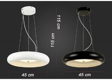 Euroton LED Pendelleuchte LED Pendelleuchte 20*40*60cm Fernbedienung dimmbar, LED fest integriert, Lichtfarbe kaltweiß - warmweiß 7000 k - 3000 k einstellbar