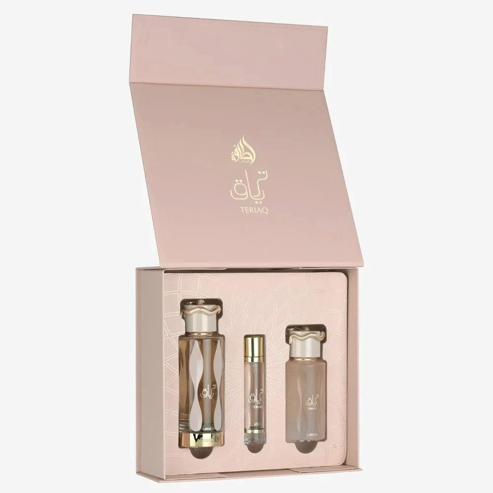 Lattafa Duft-Set Teriaq Fragrance 3er Gift Set, 3-tlg.