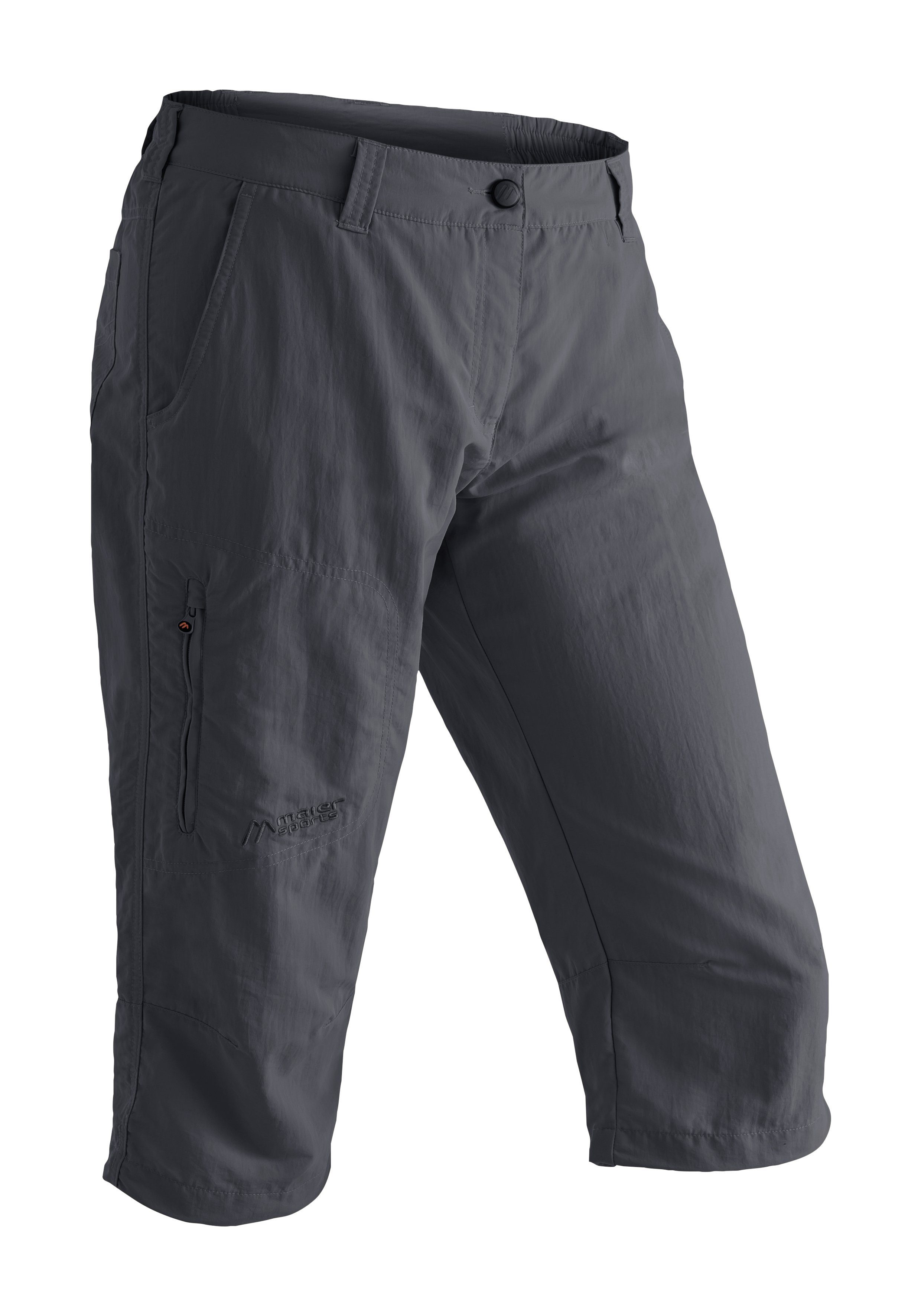 Maier Sports Caprihose Neckar kurze Hose Damen, luftige Wanderhose, leichte günstig online kaufen